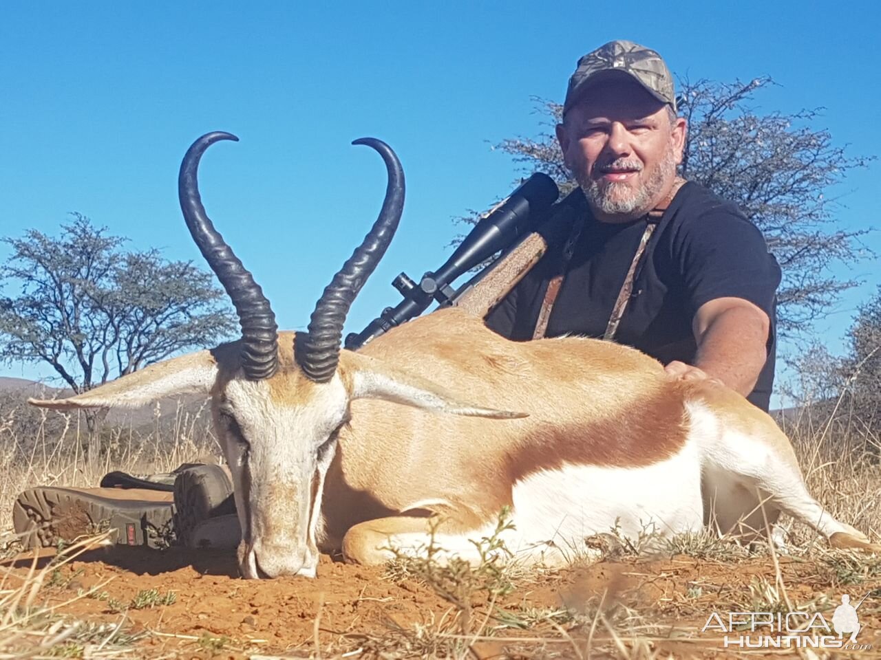 Hunting Springbok in South Africa