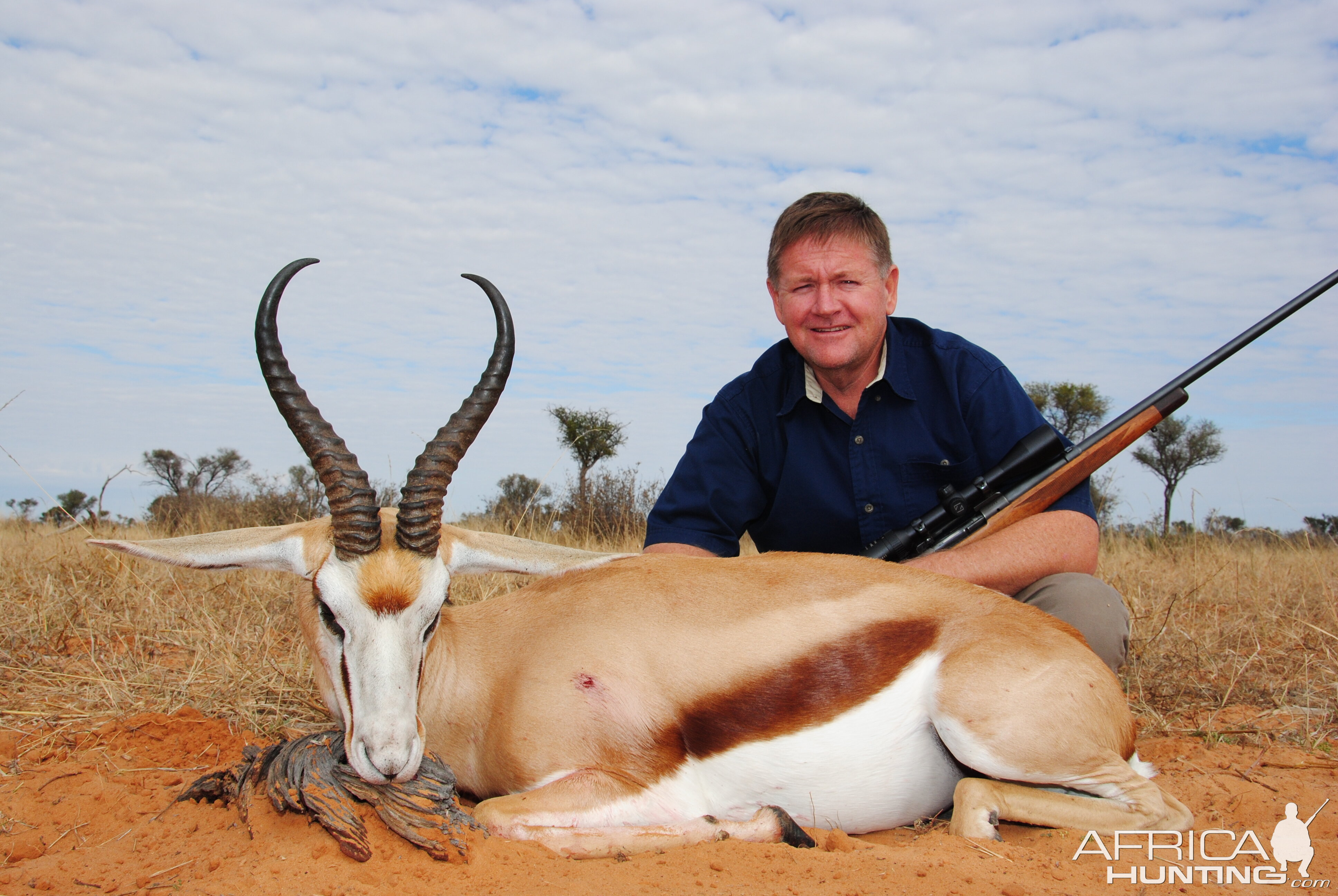 Hunting Springbok in South Africa