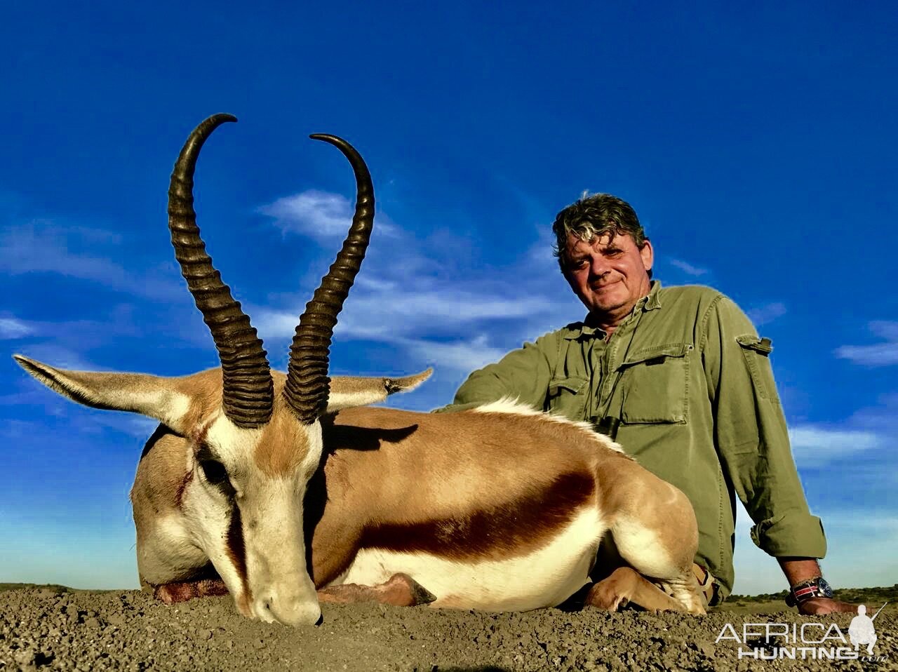 Hunting Springbok in South Africa