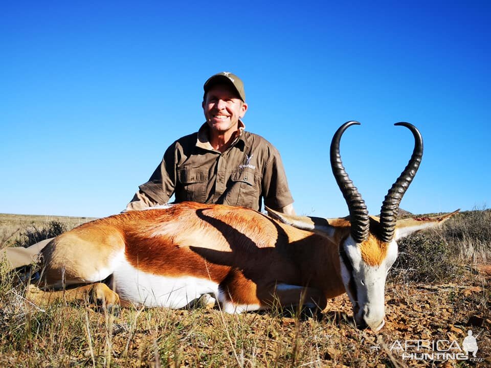 Hunting Springbok in South Africa