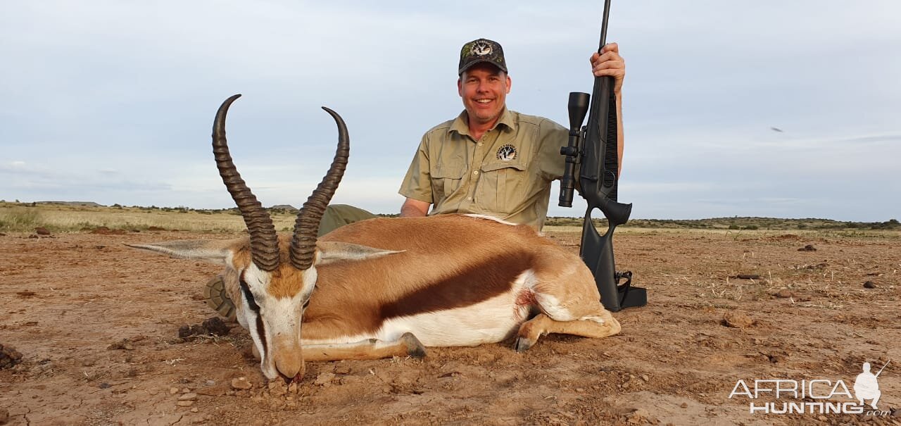 Hunting Springbok in South Africa