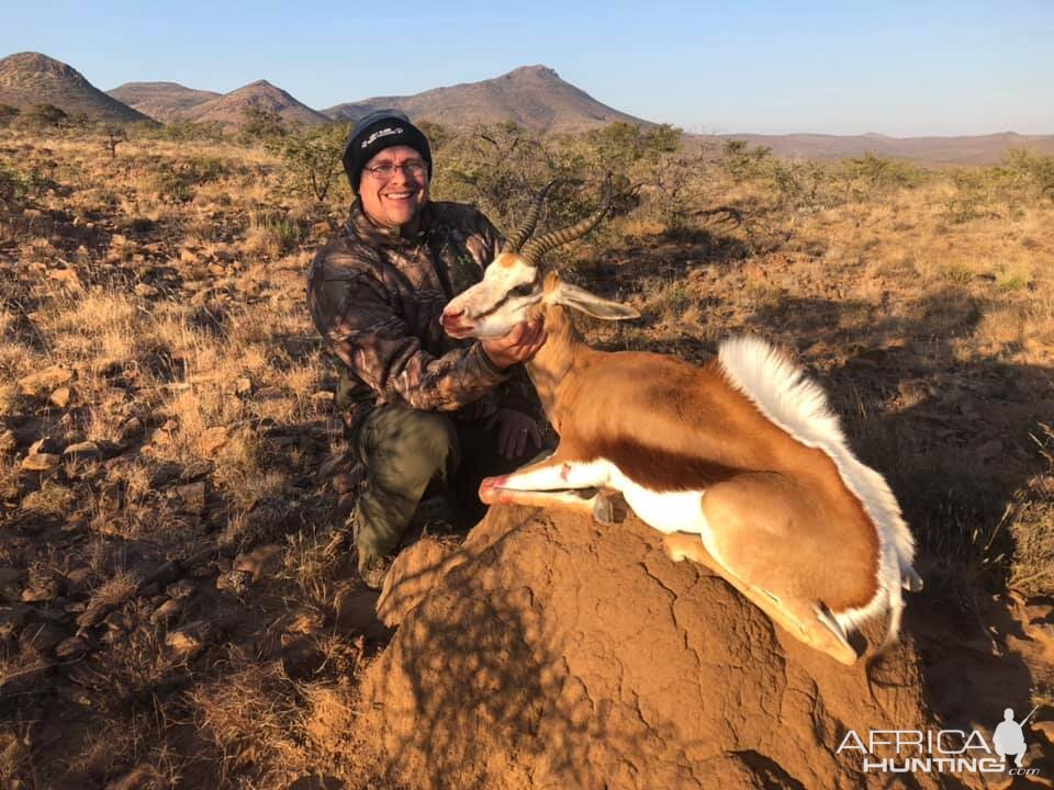 Hunting Springbok in South Africa