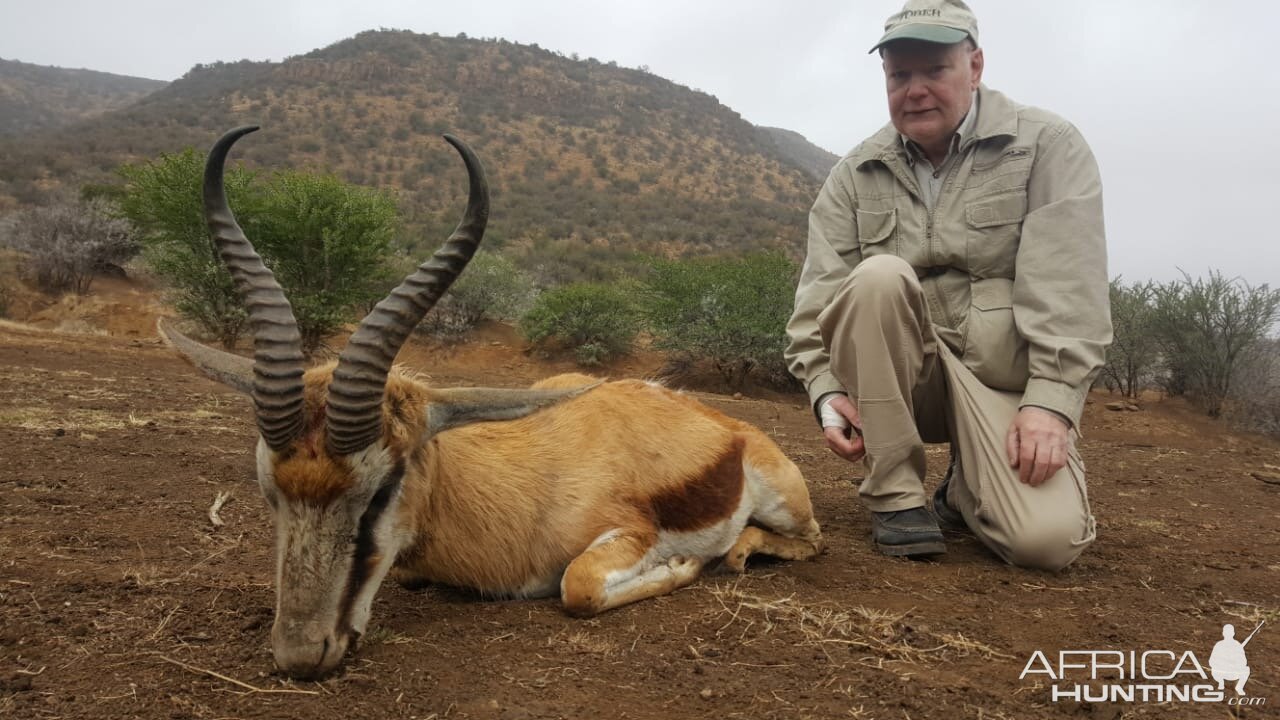 Hunting Springbok in South Africa