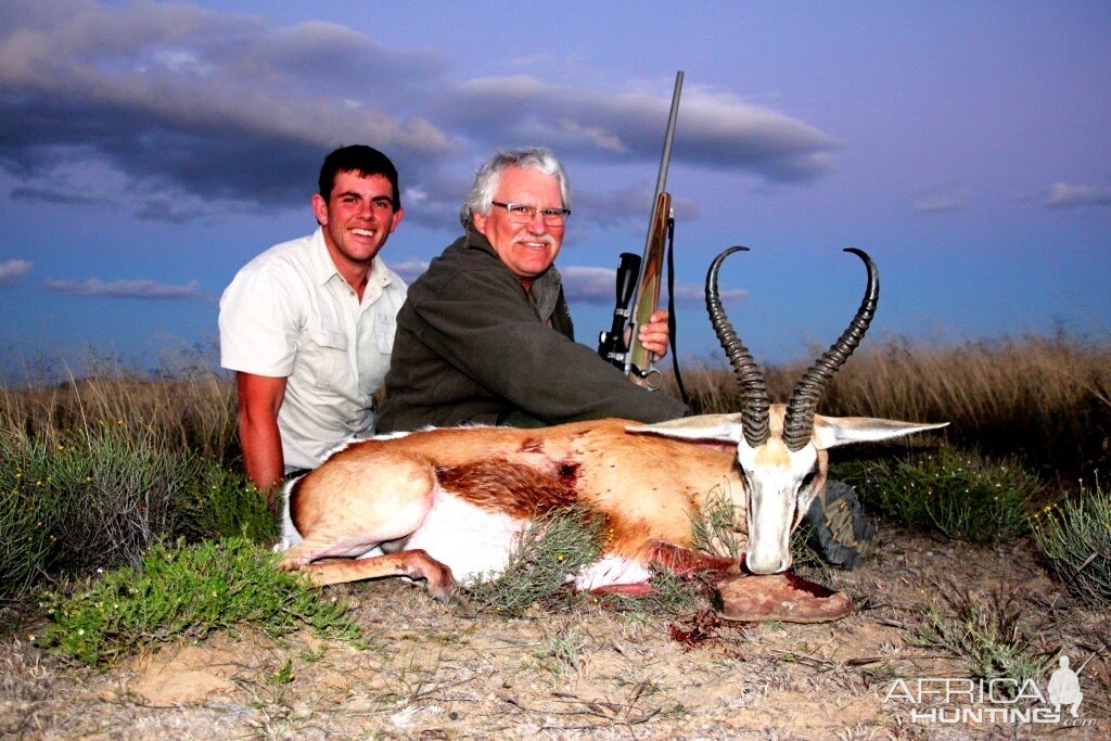 Hunting Springbok