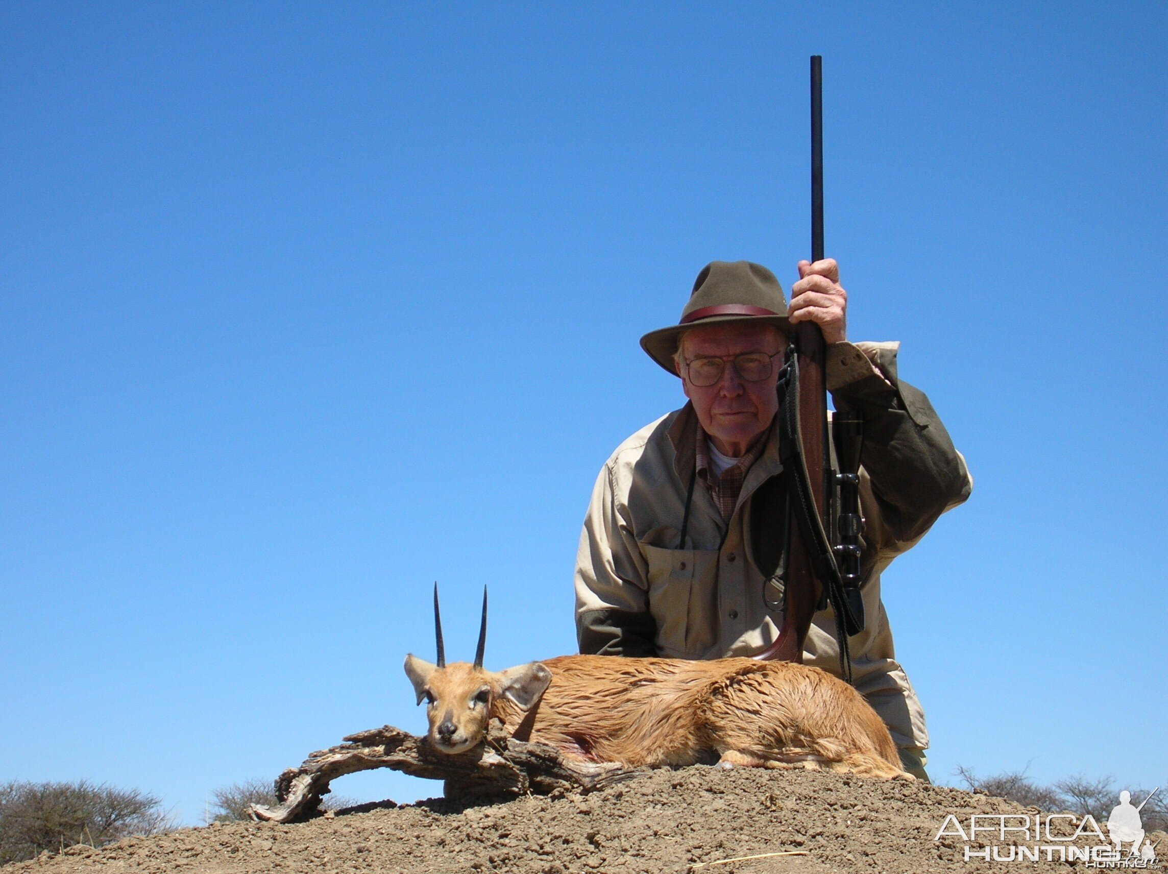 Hunting Steenbok in Namibia