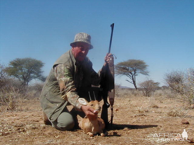 Hunting Steenbok in Namibia