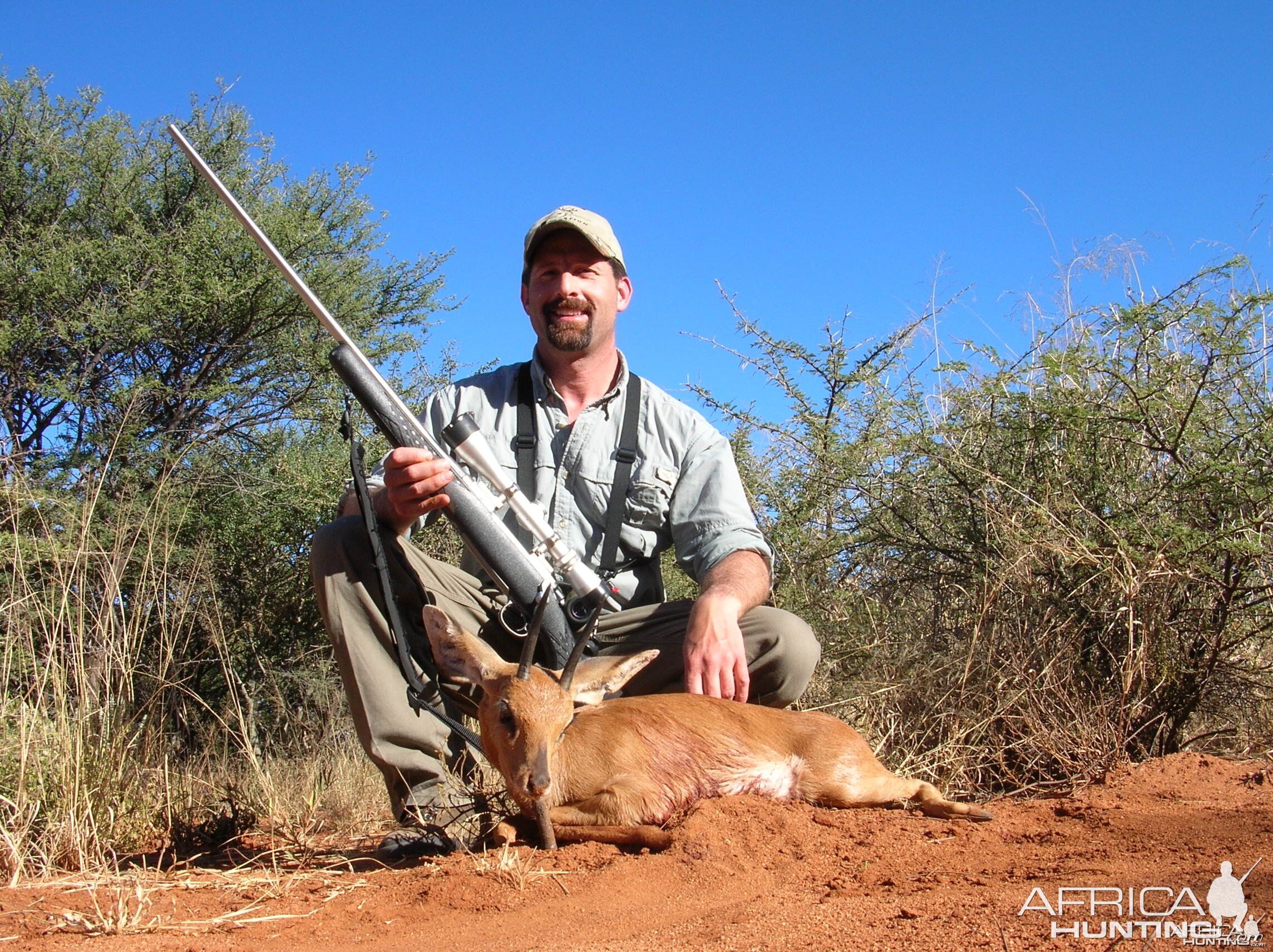 Hunting Steenbok in Namibia