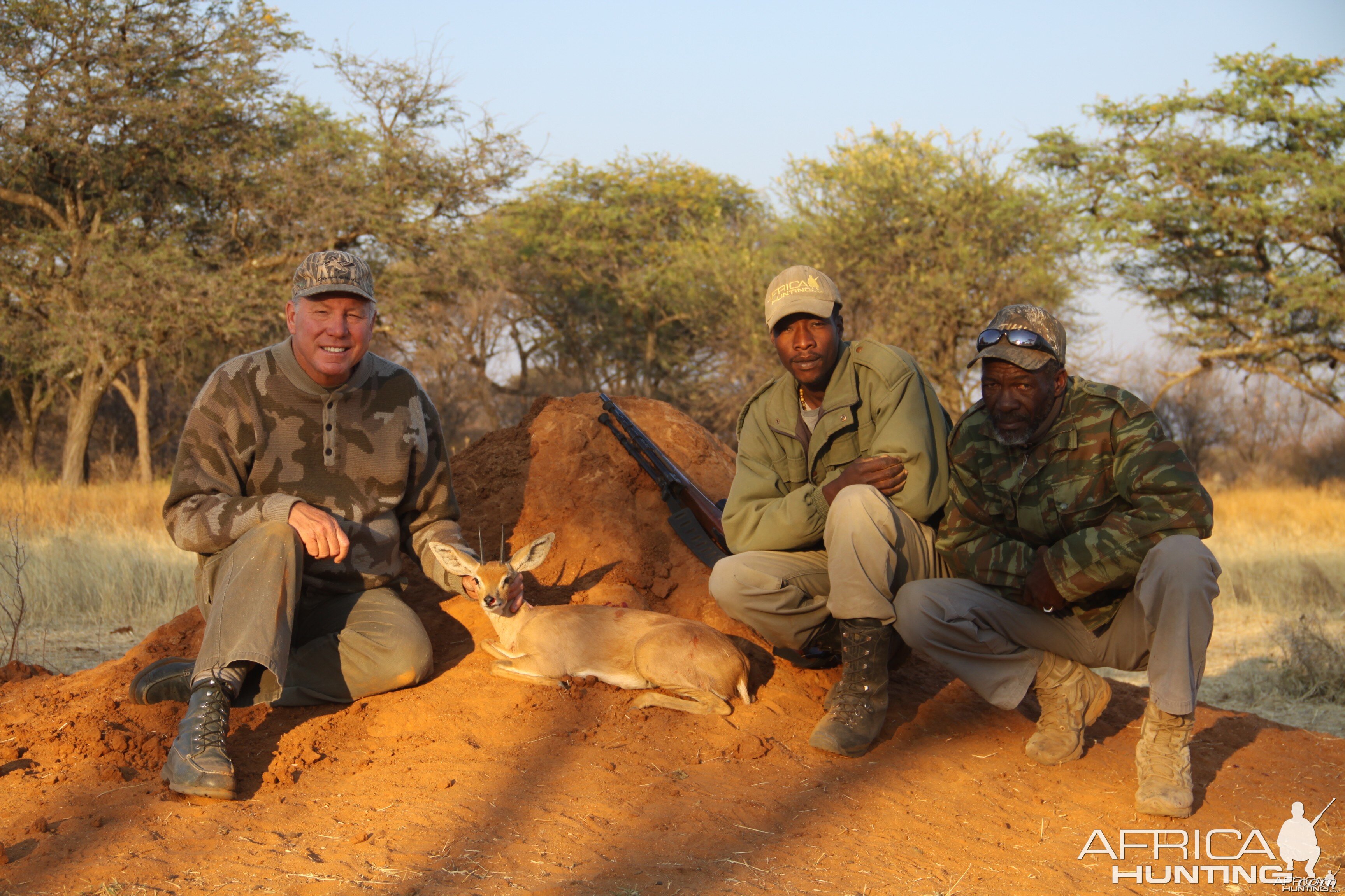 Hunting Steenbok in Namibia