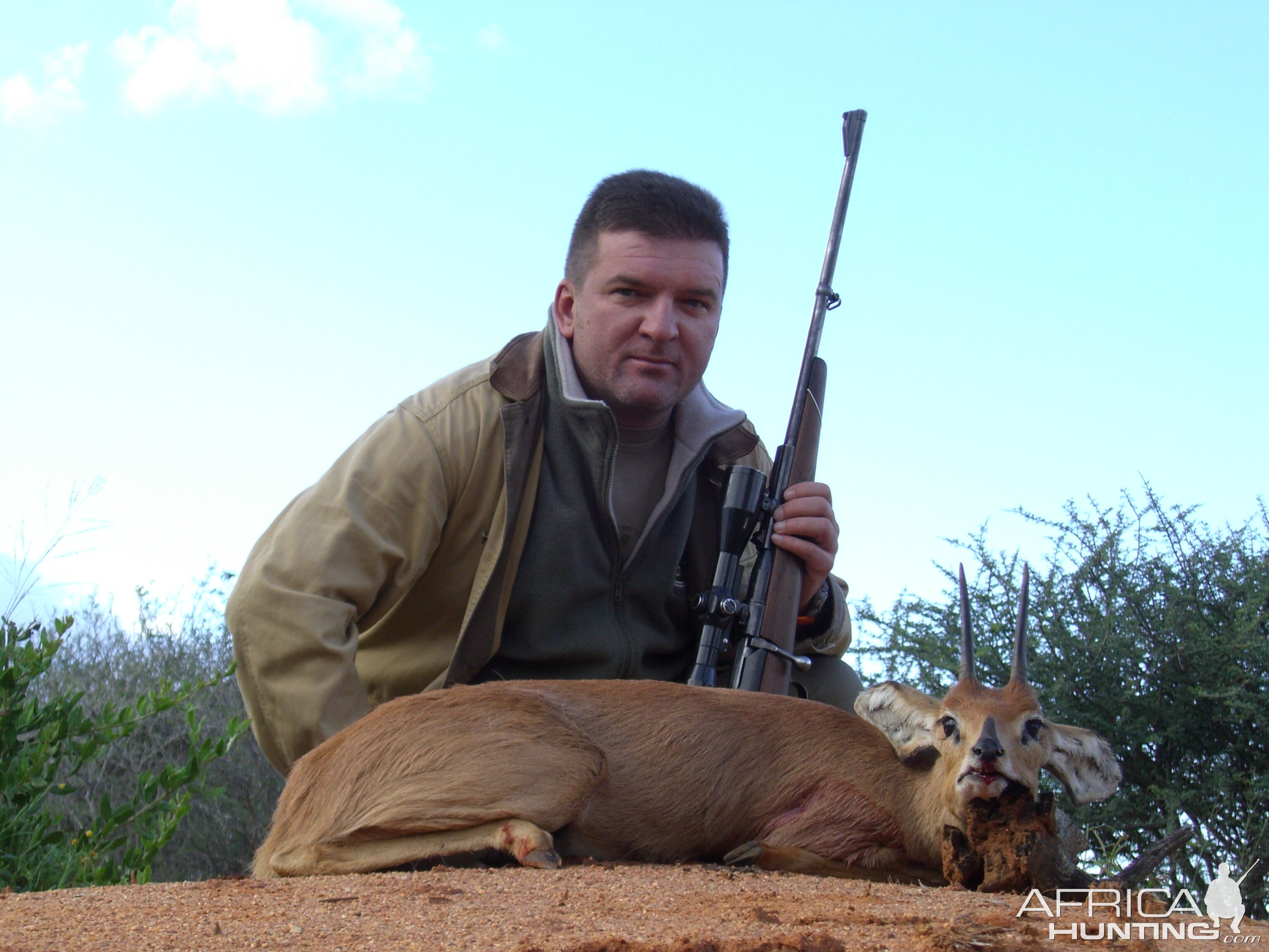 Hunting Steenbok in Namibia