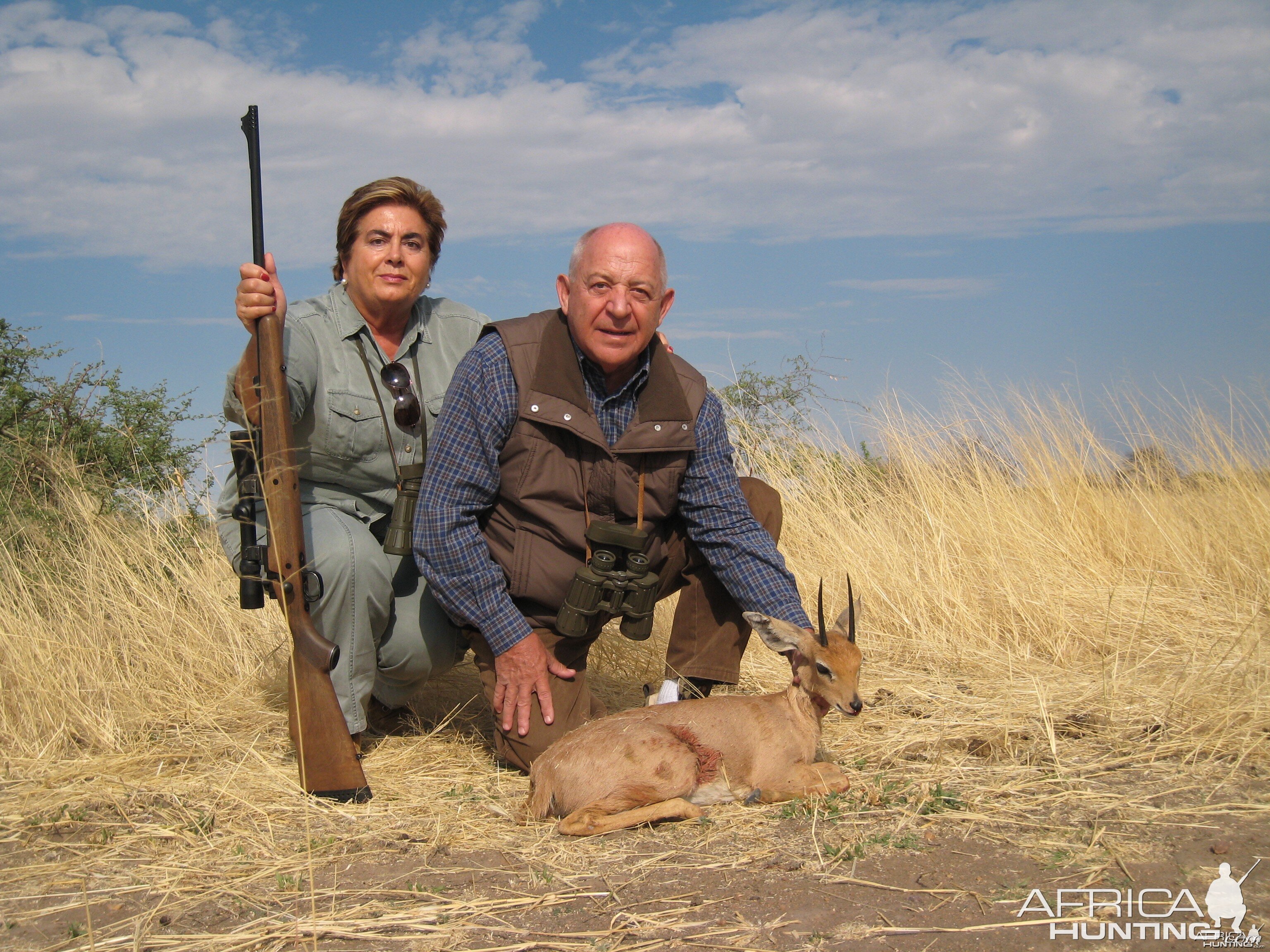 Hunting Steenbok in Namibia