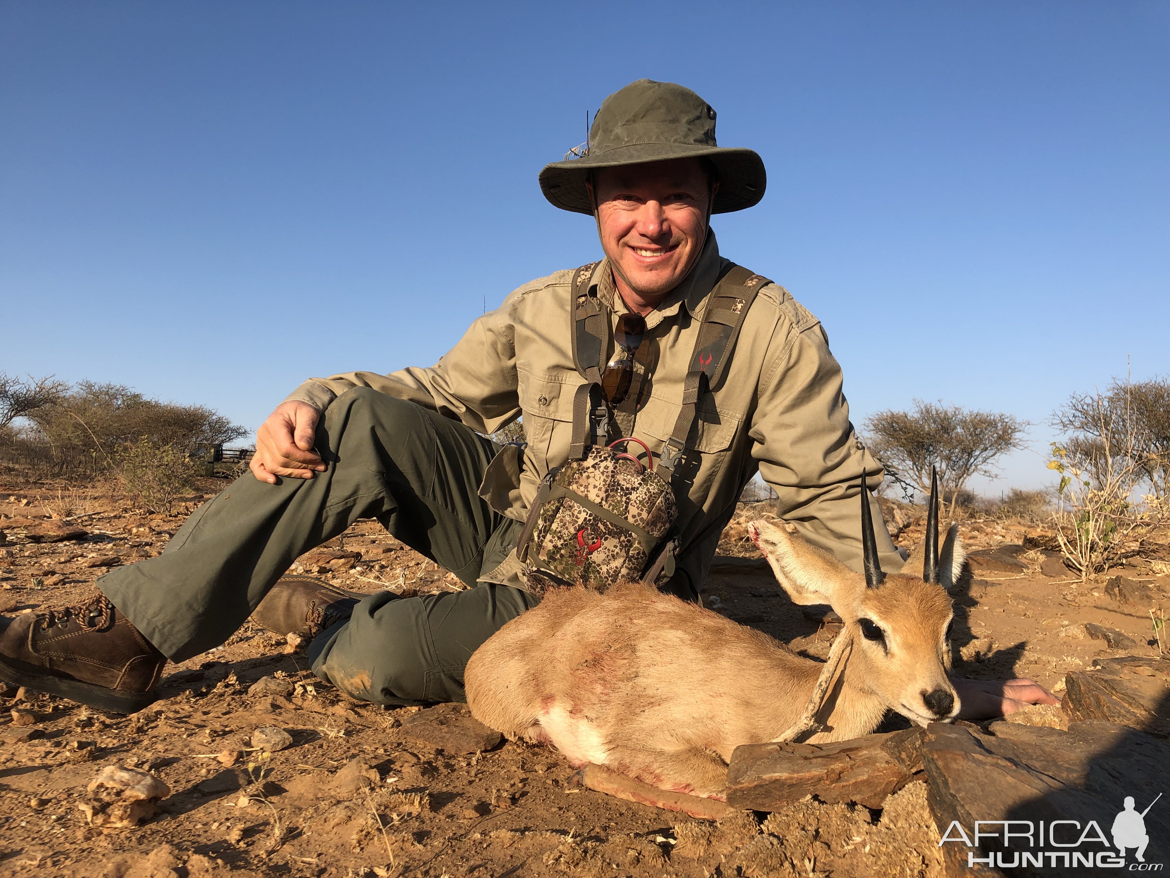 Hunting Steenbok in Namibia