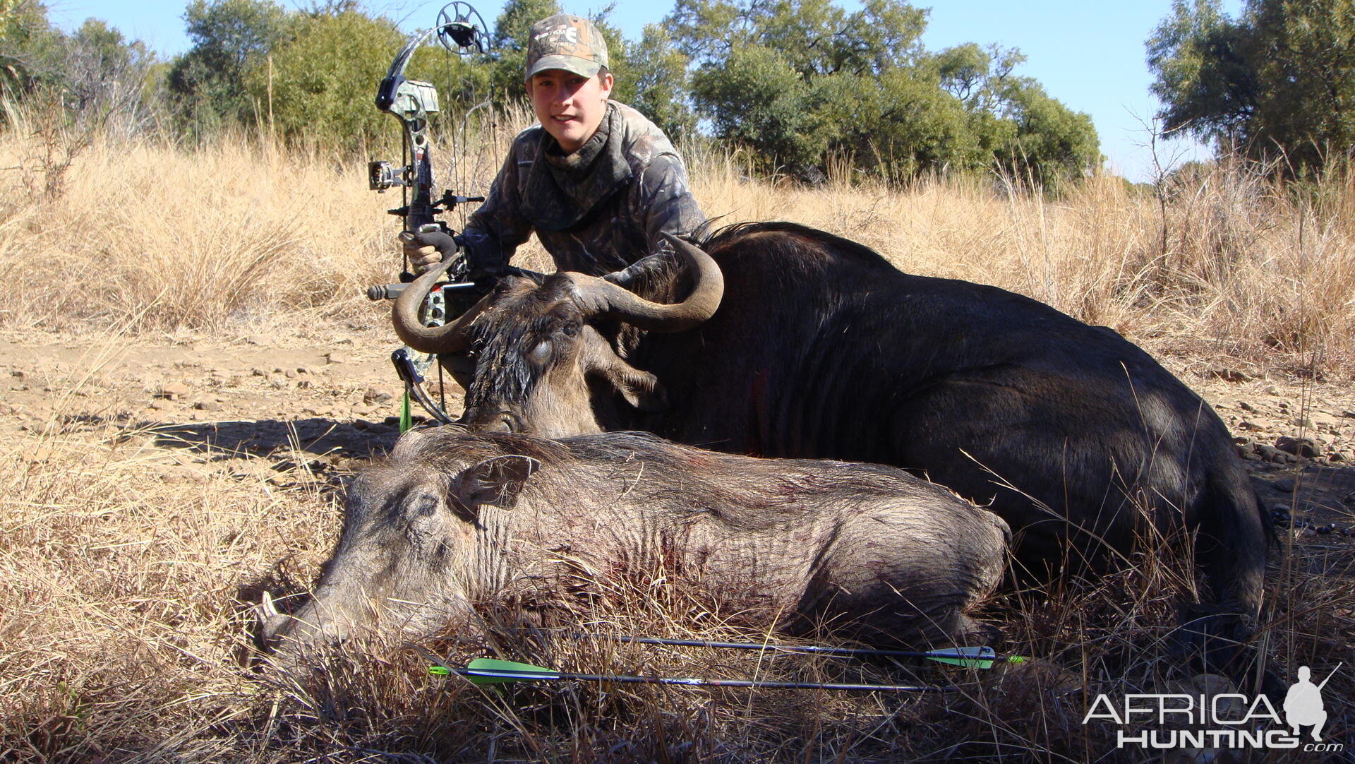 Hunting trip South Africa - my first Blue Wilderbeest and Warthog