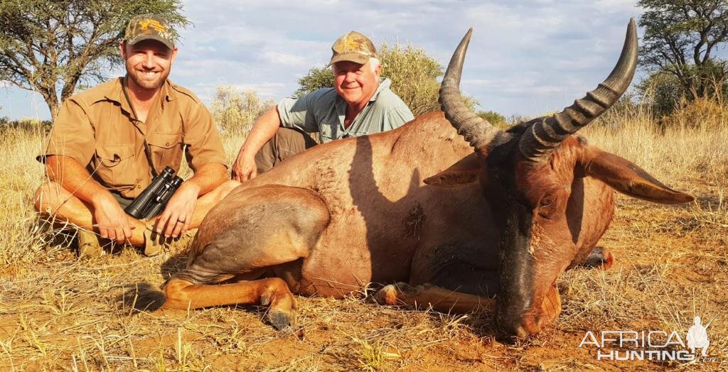 Hunting Tsessebe in Namibia