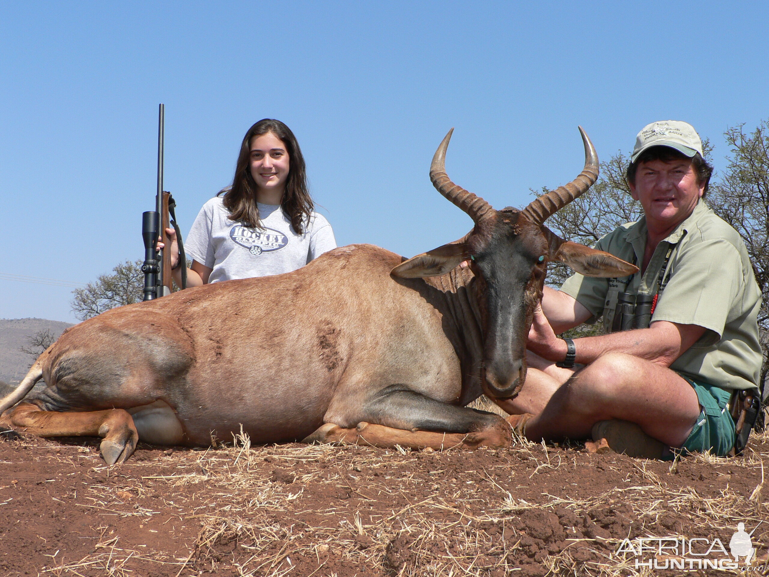 Hunting Tsessebe with Wintershoek Johnny Vivier Safaris in SA