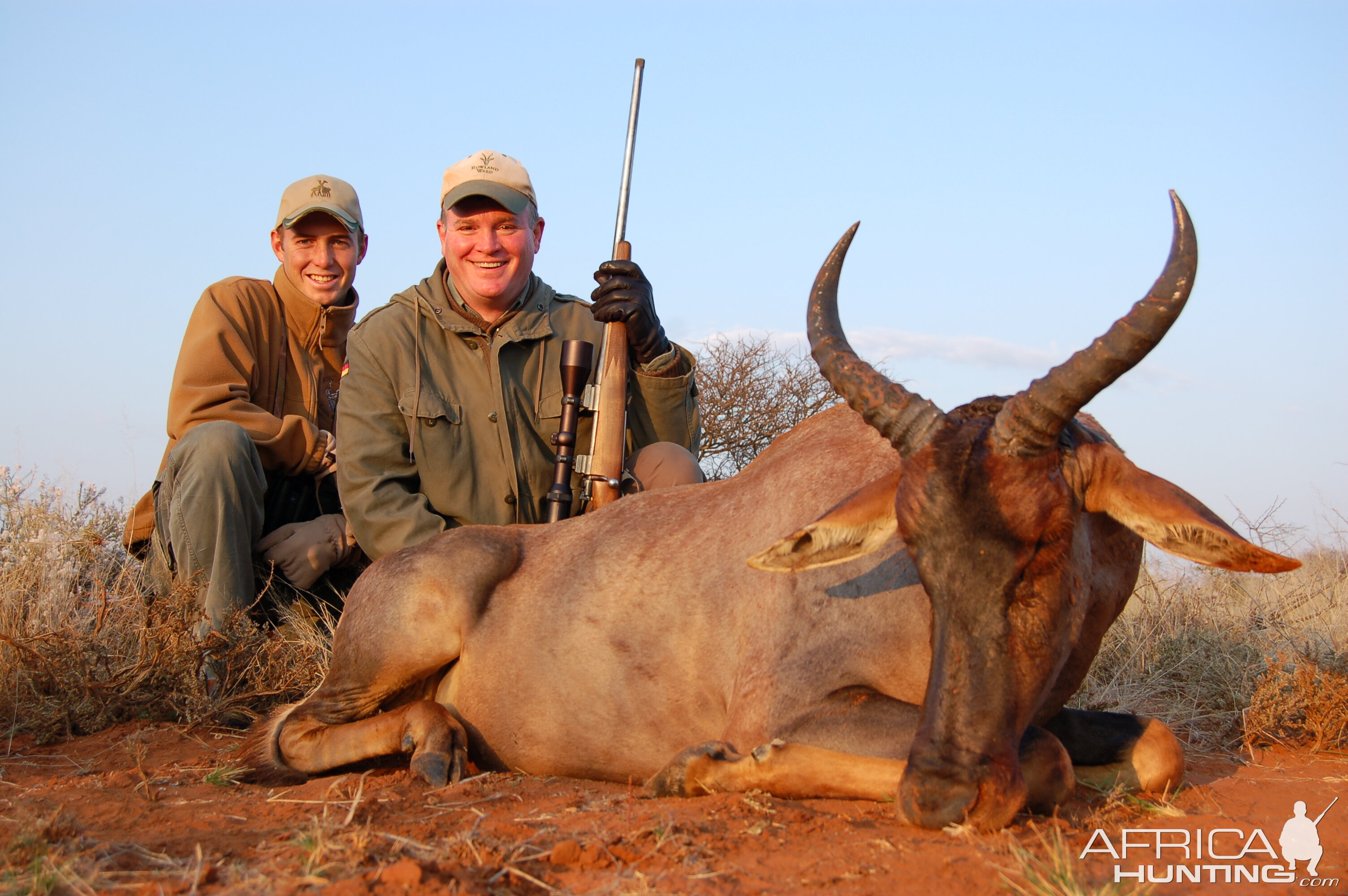 Hunting Tsessebe with Wintershoek Johnny Vivier Safaris in SA