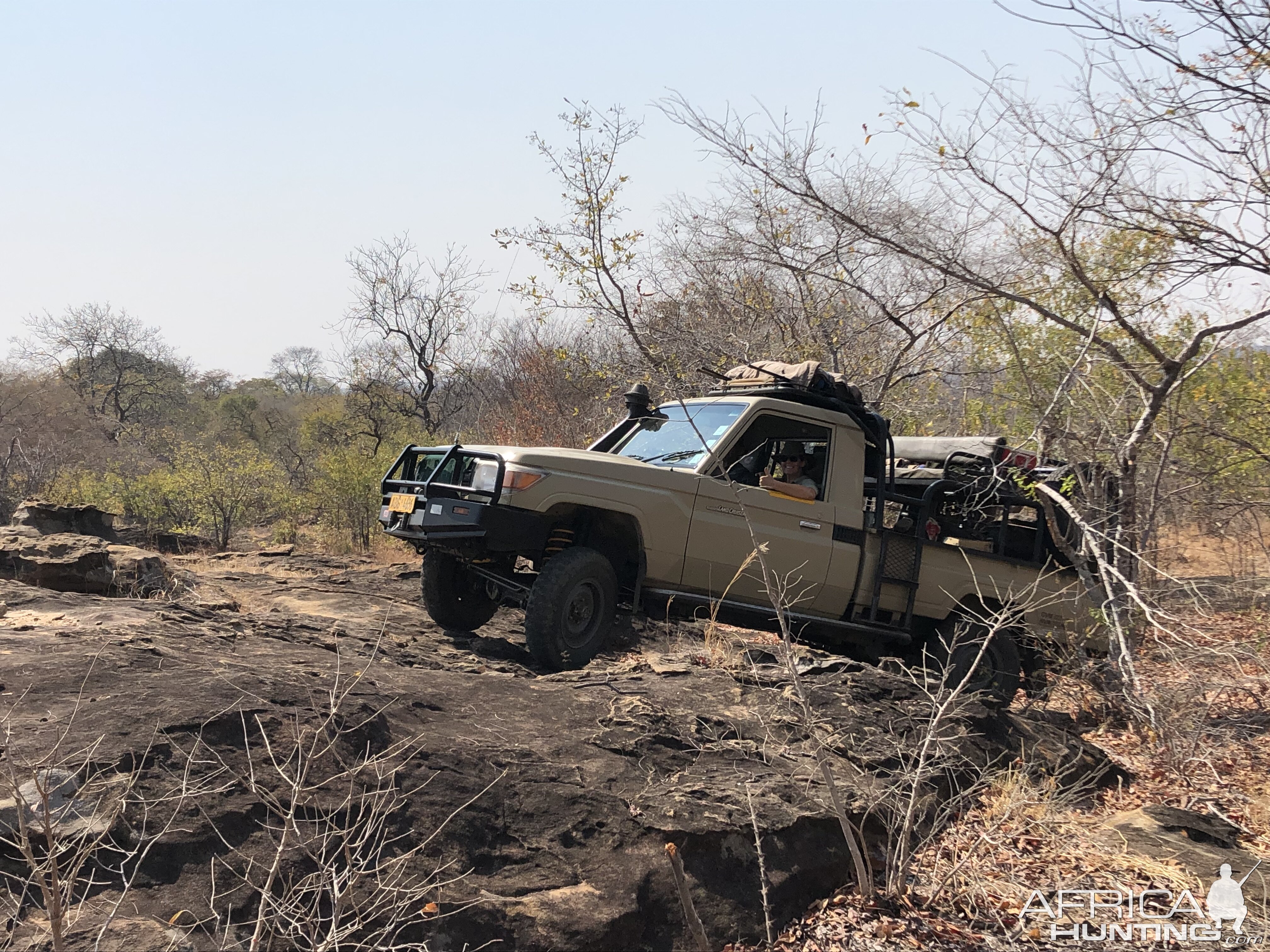 Hunting Vehicle in Zimbabwe