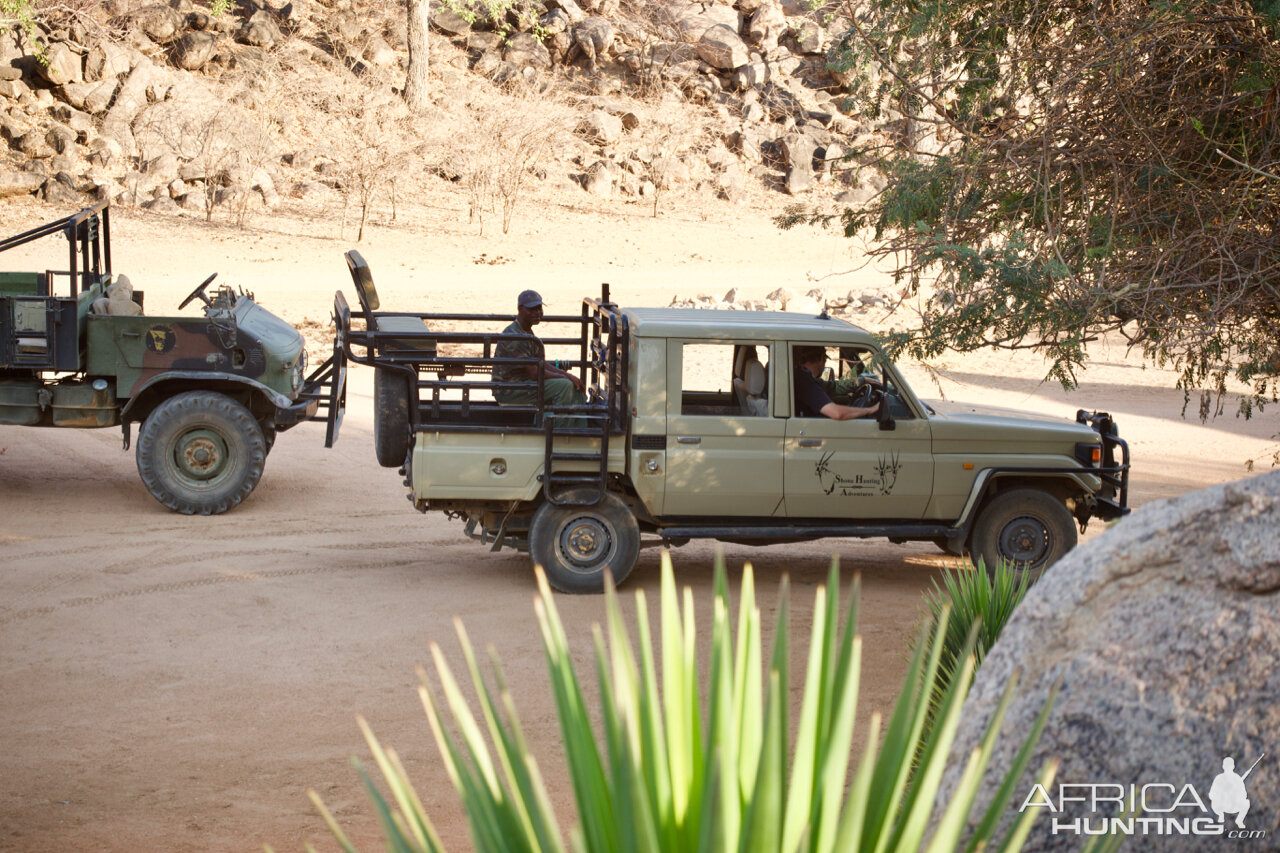 Hunting Vehicle Namibia