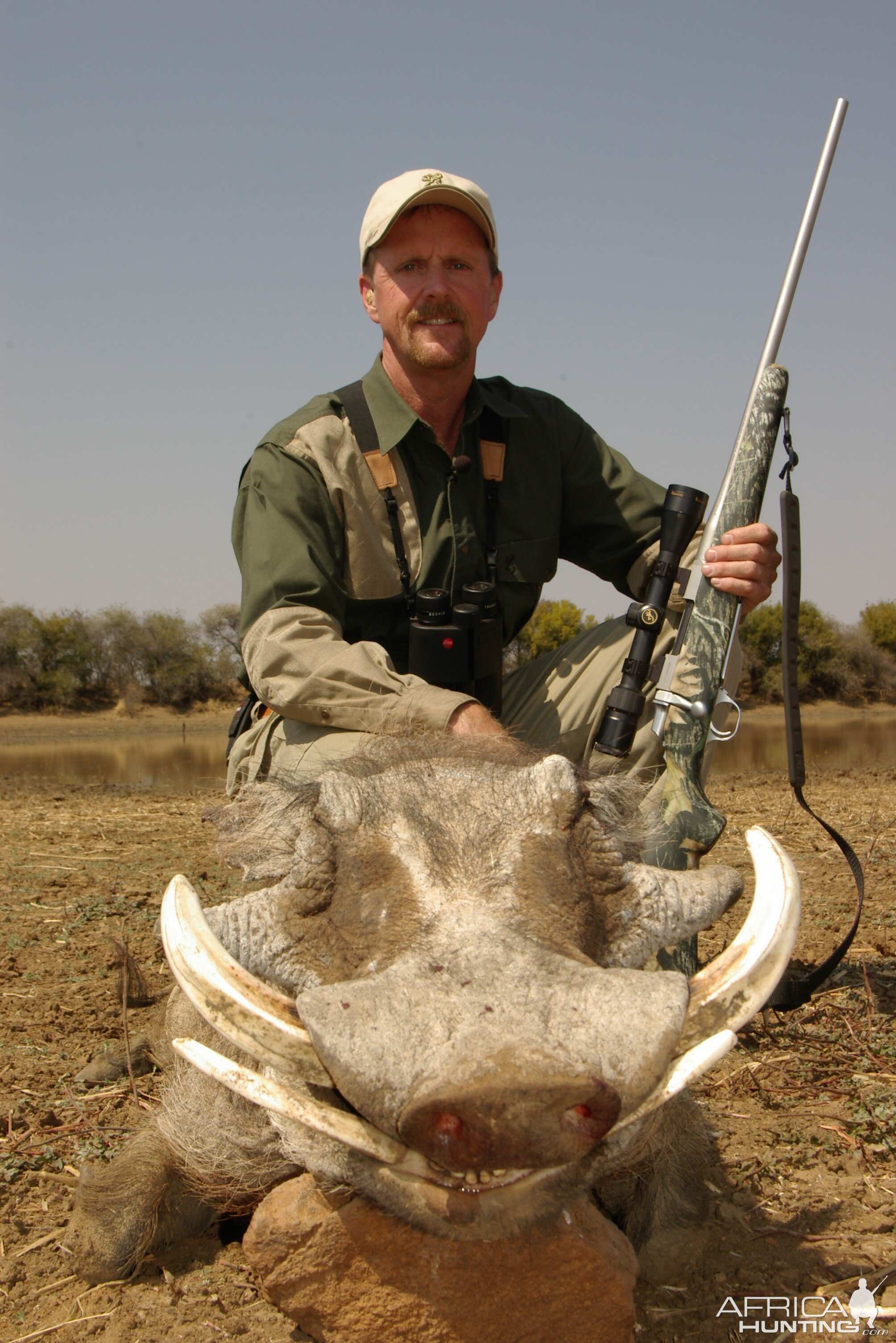 Hunting Warthog in Namibia