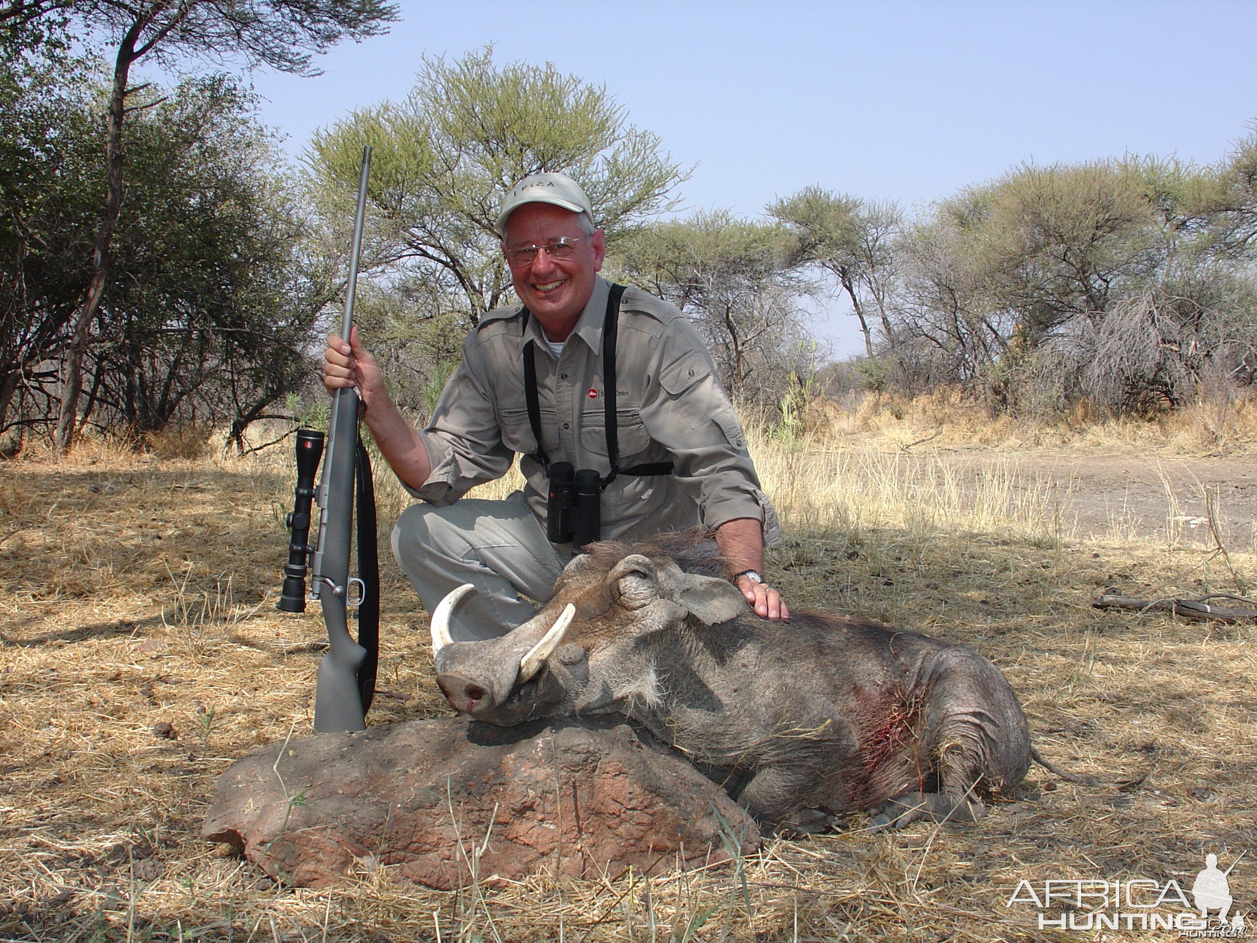 Hunting Warthog in Namibia