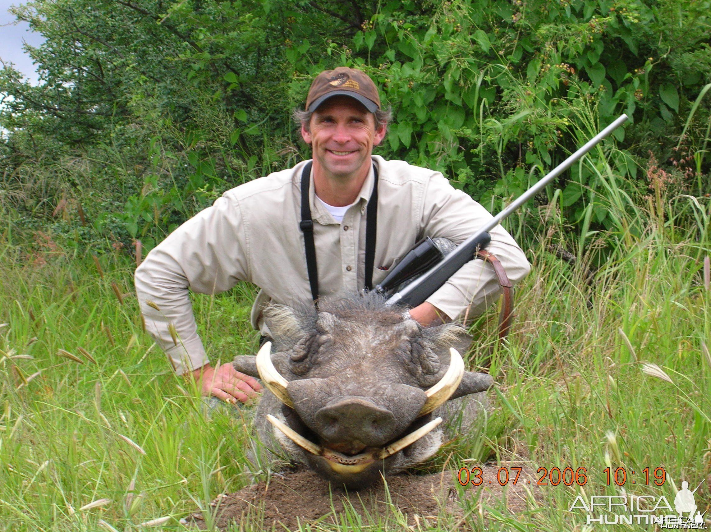 Hunting Warthog in Namibia