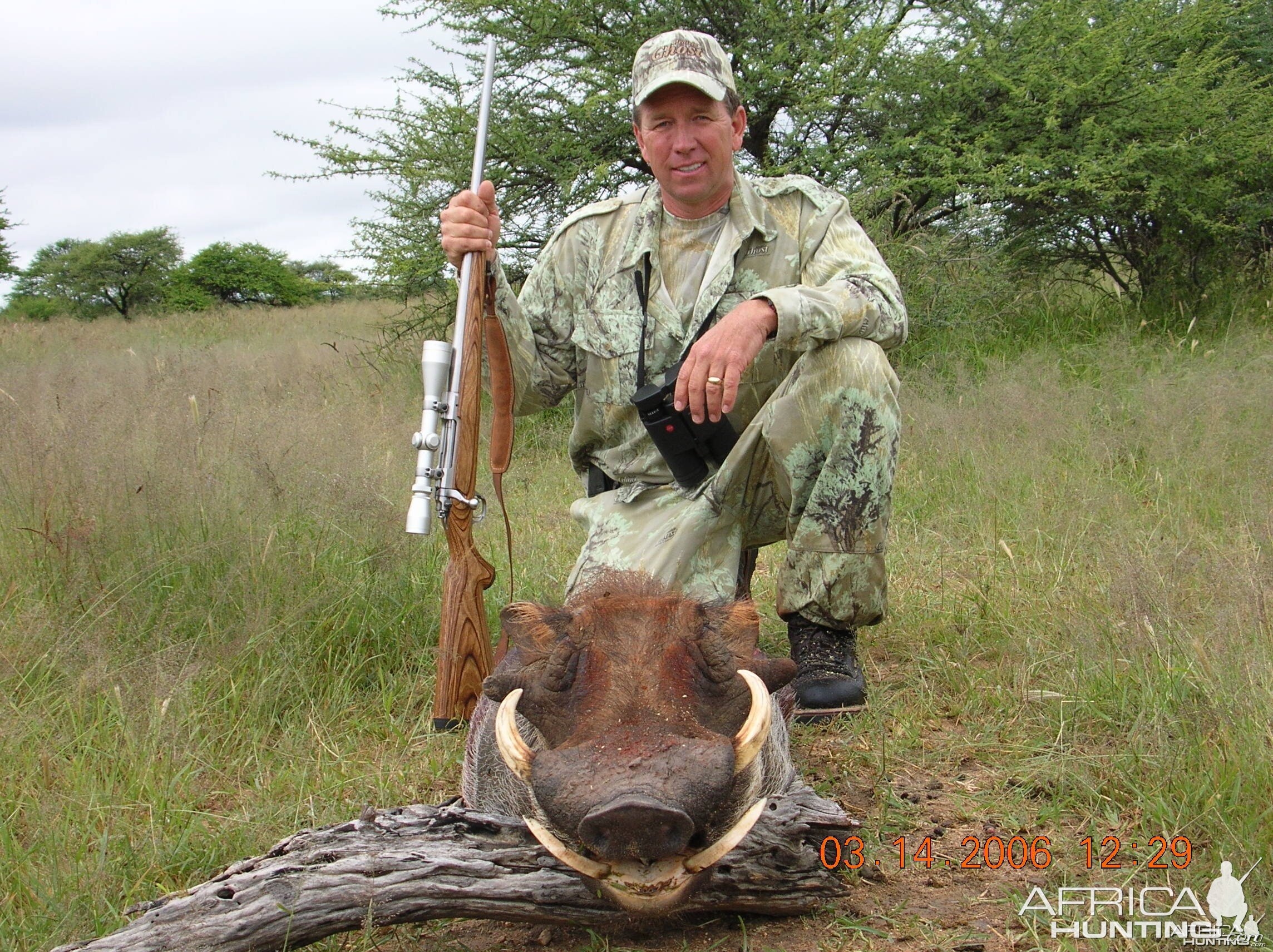 Hunting Warthog in Namibia