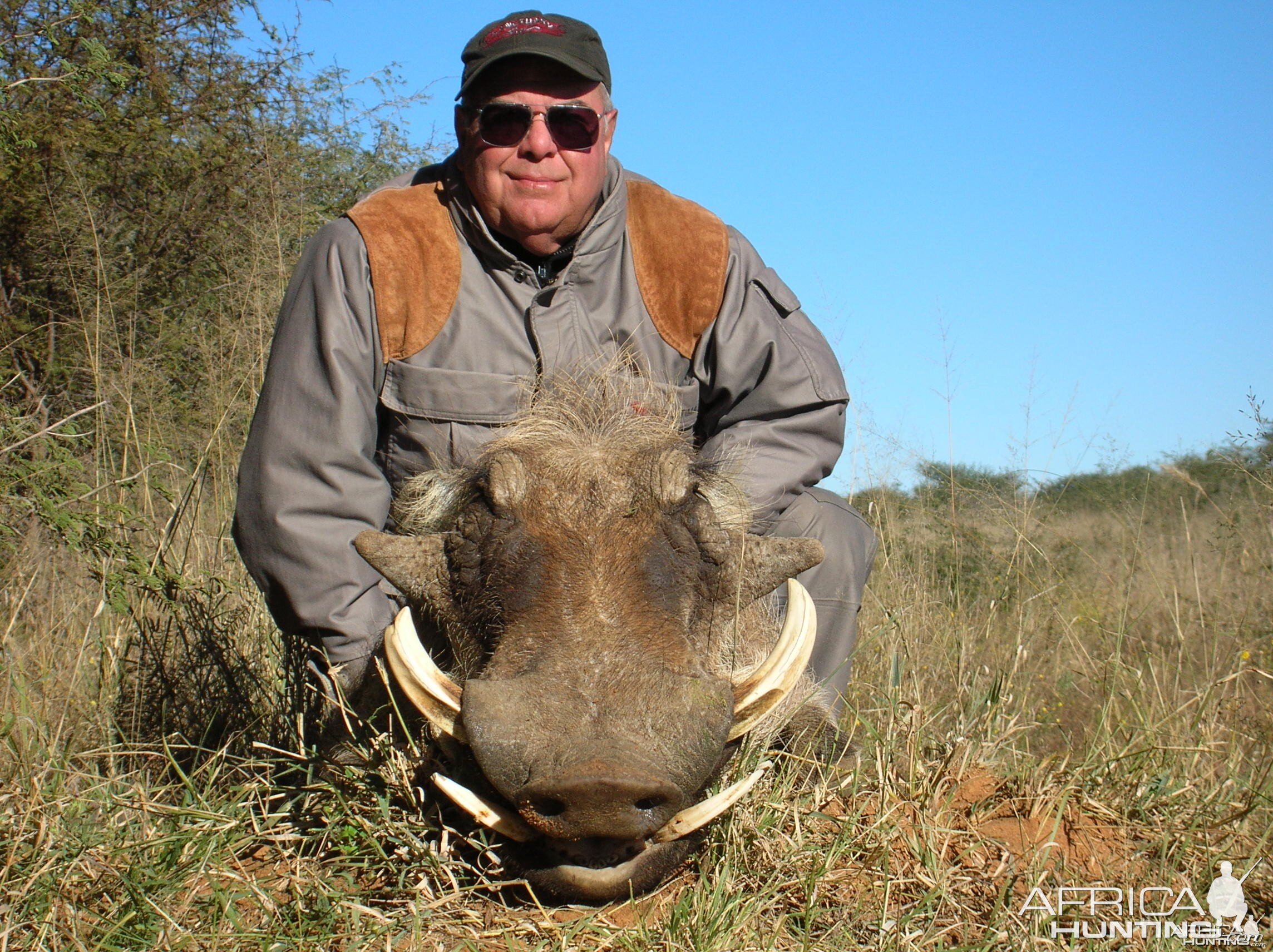 Hunting Warthog in Namibia