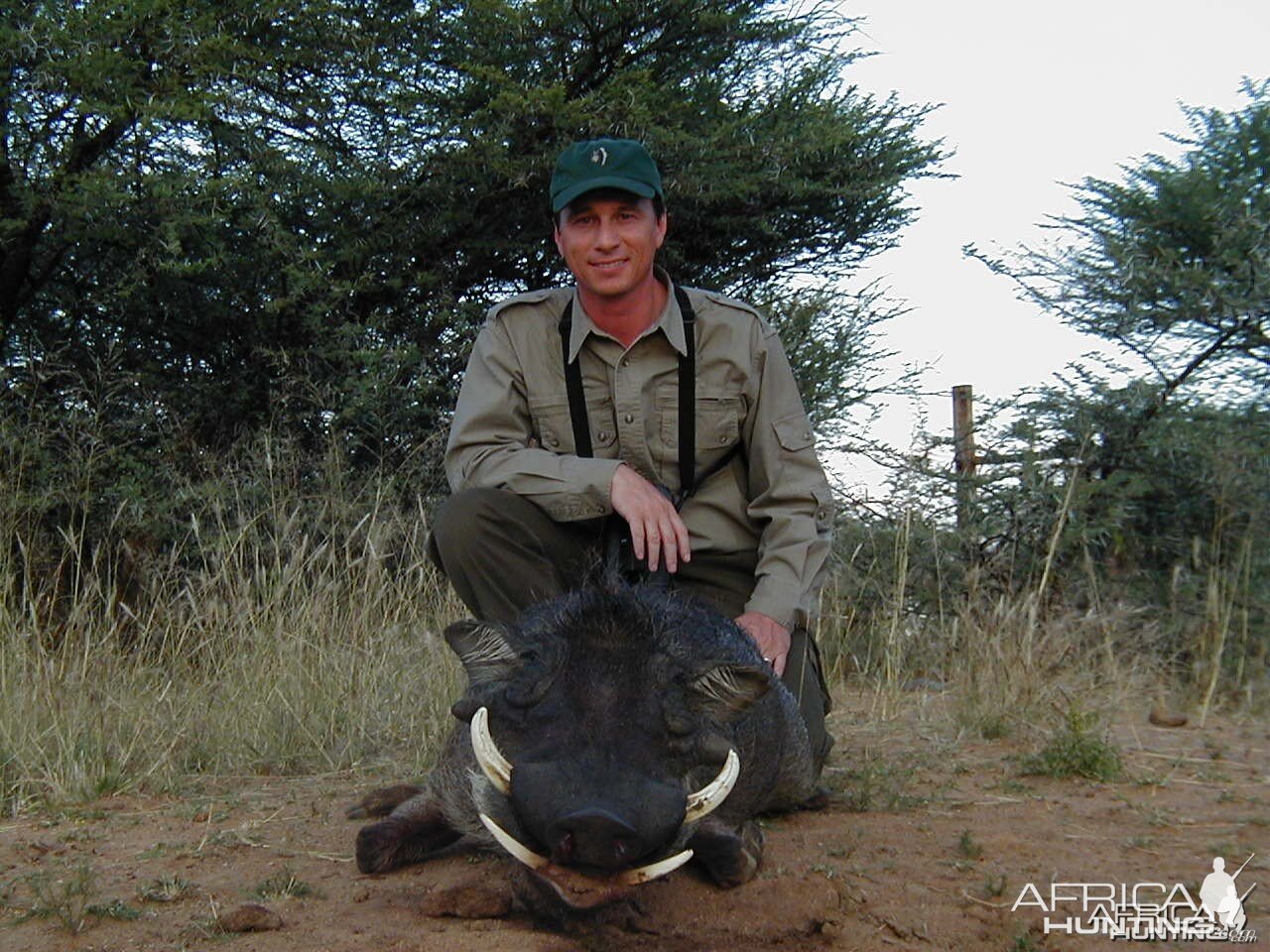 Hunting Warthog in Namibia