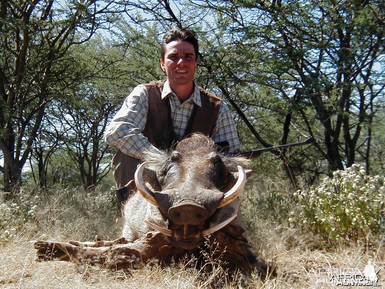 Hunting Warthog in Namibia