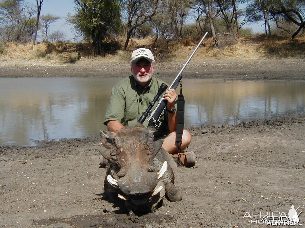 Hunting Warthog in Namibia