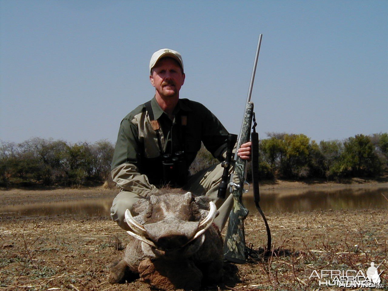 Hunting Warthog in Namibia