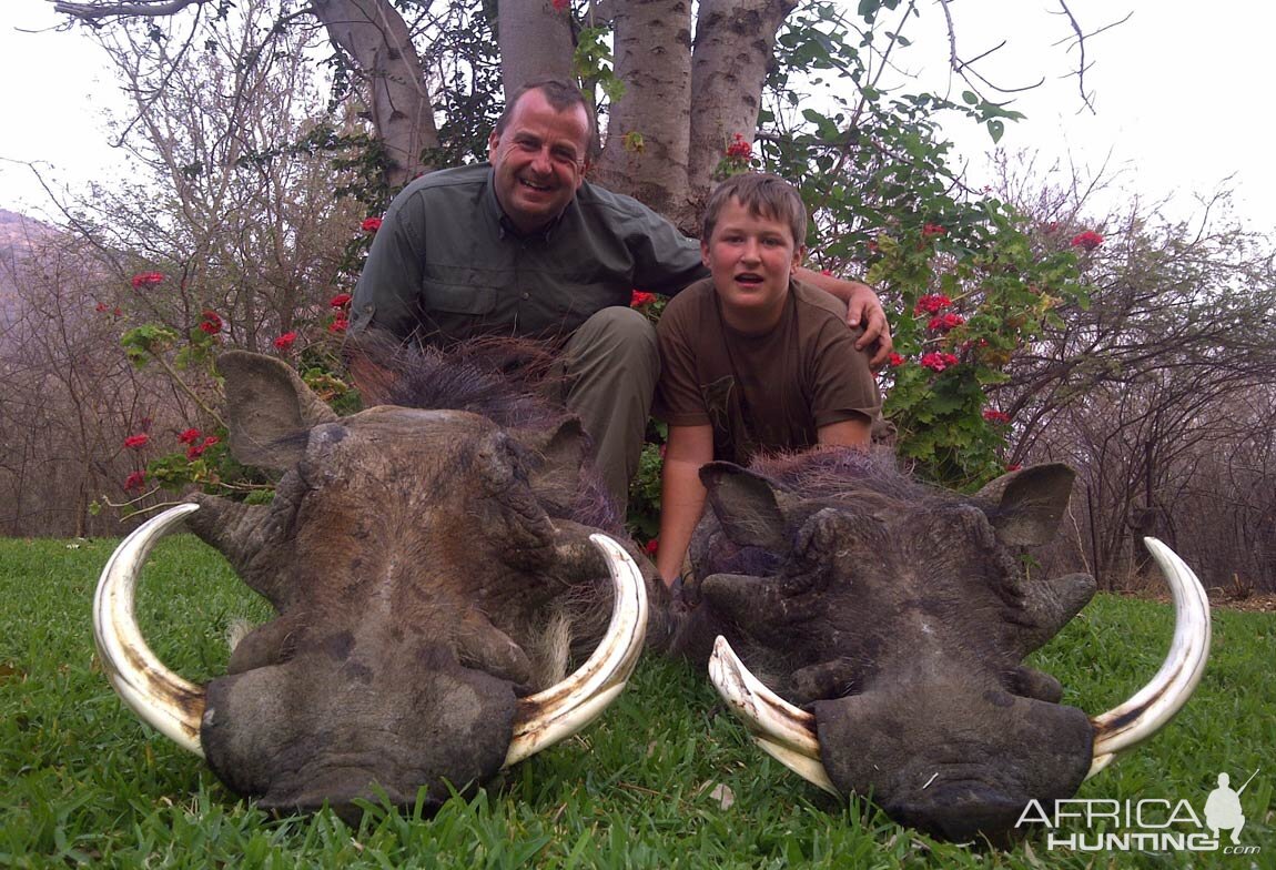 Hunting Warthog in South Africa