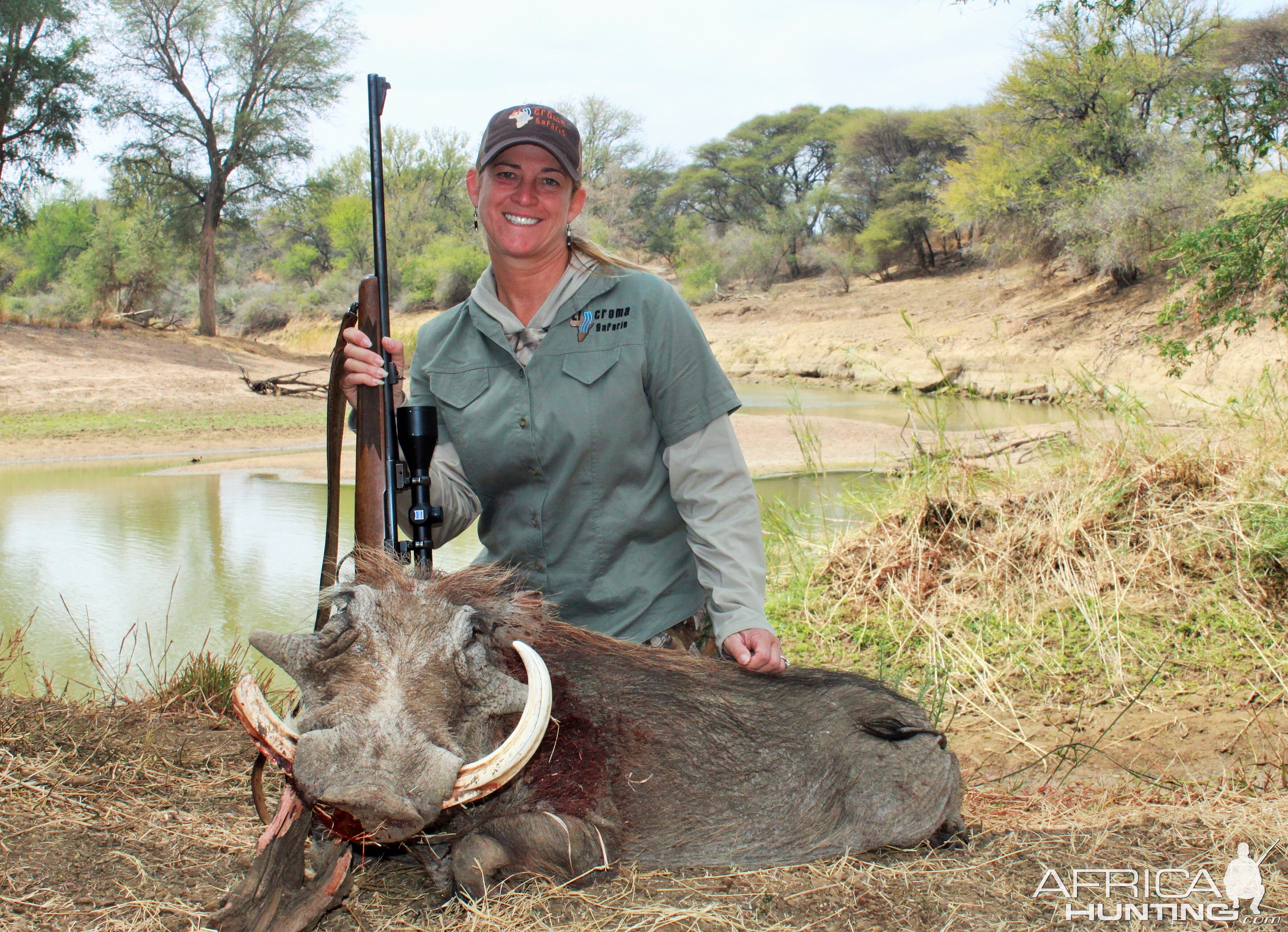 Hunting Warthog in South Africa