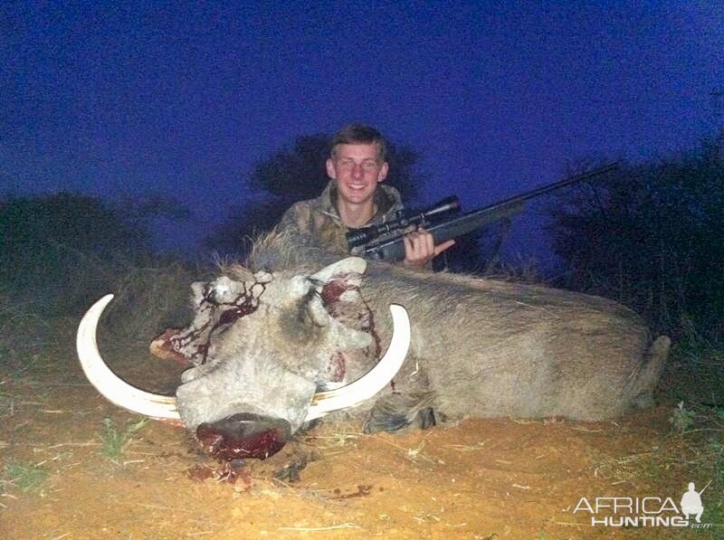 Hunting Warthog in South Africa