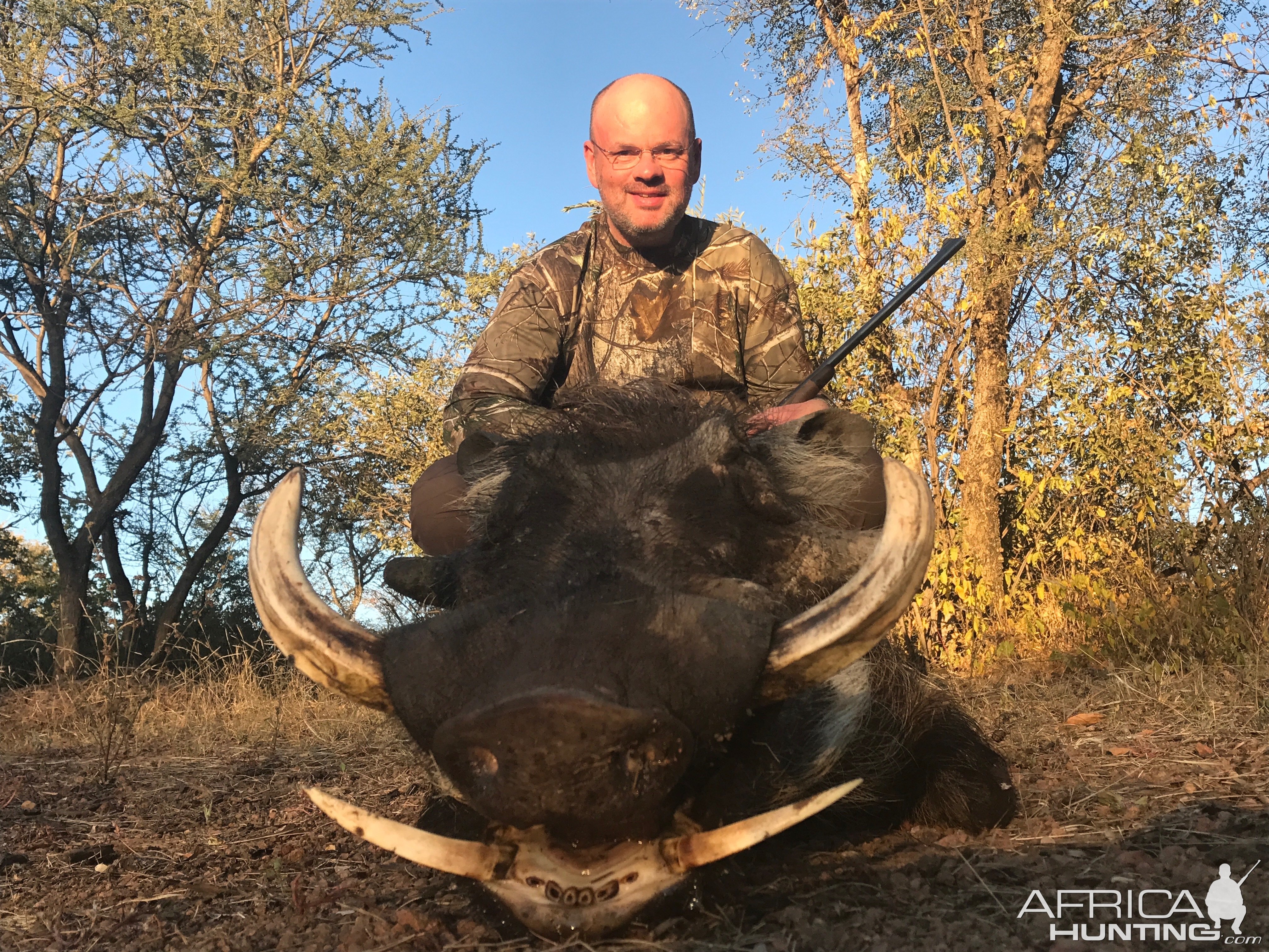 Hunting Warthog in South Africa