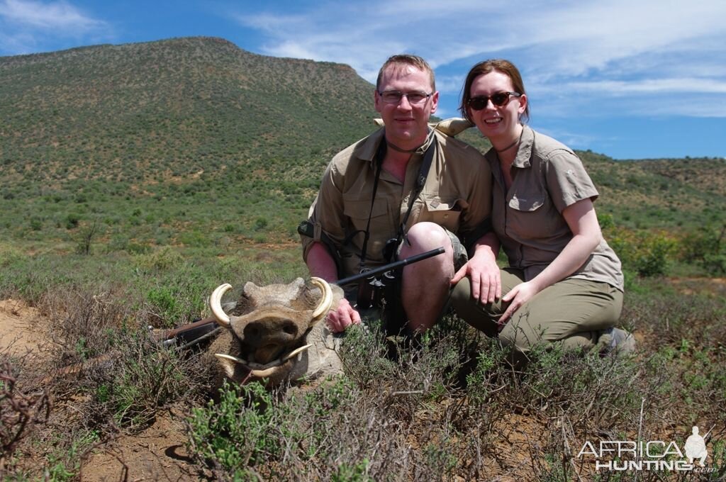 Hunting Warthog in South Africa