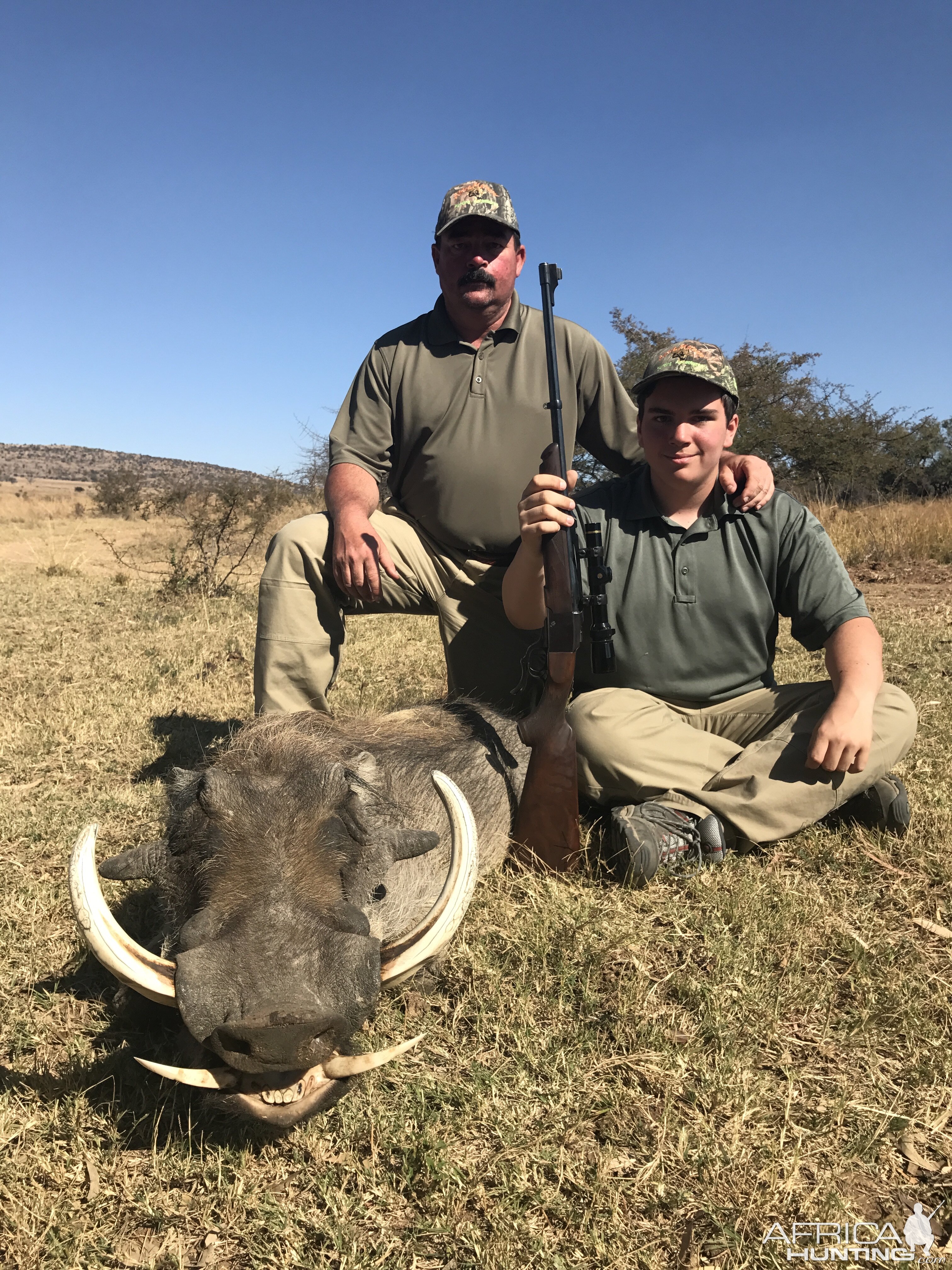 Hunting Warthog in South Africa