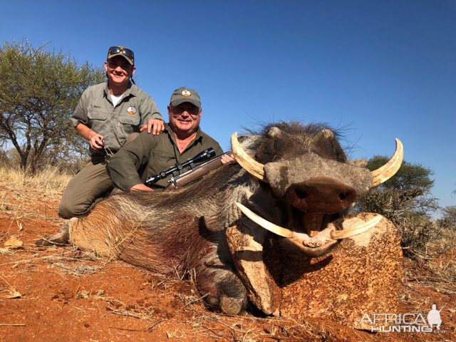 Hunting Warthog in South Africa