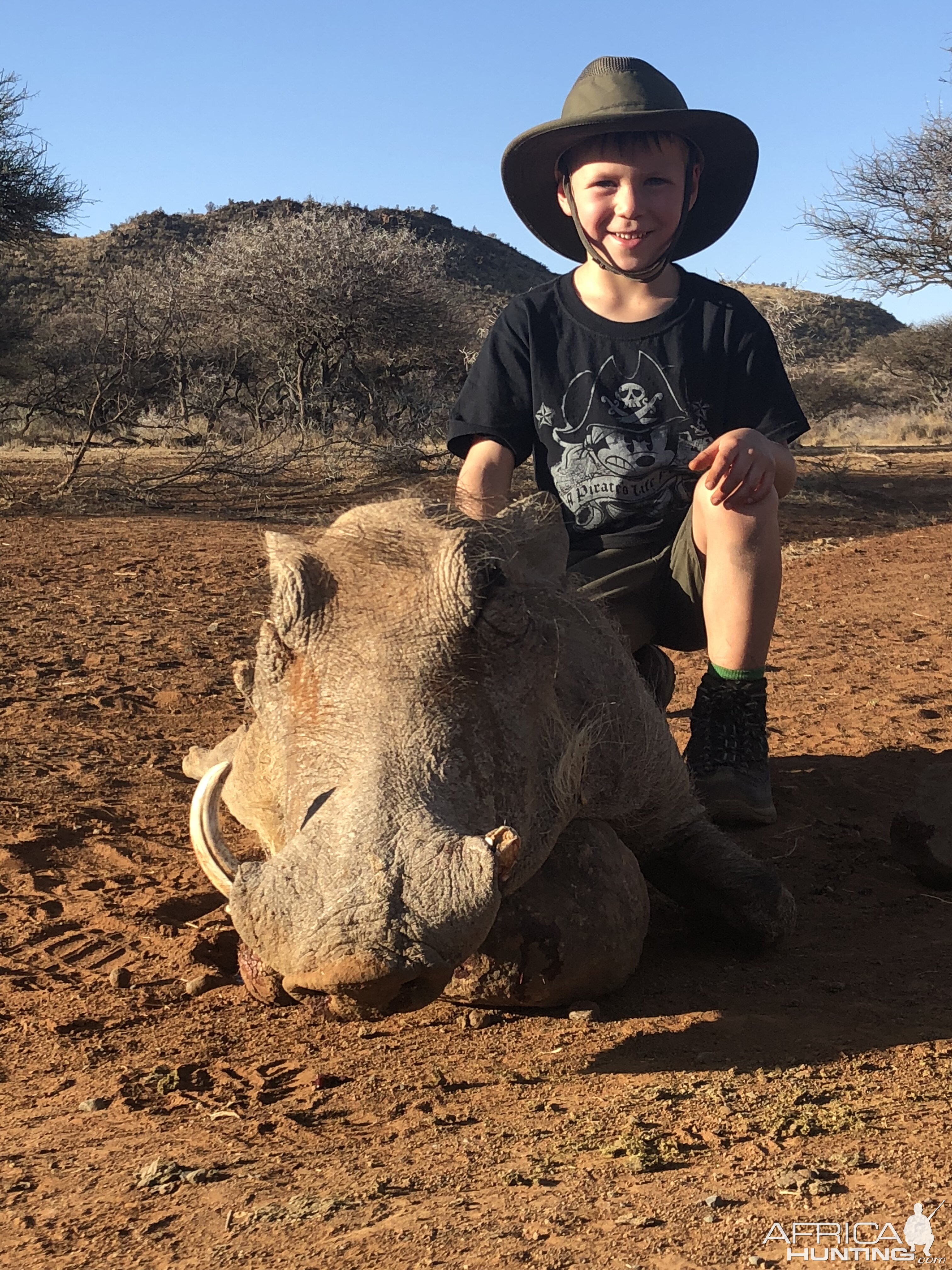 Hunting Warthog in South Africa