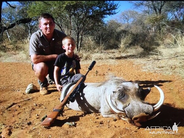 Hunting Warthog in South Africa