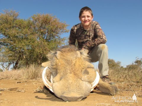 Hunting Warthog in South Africa