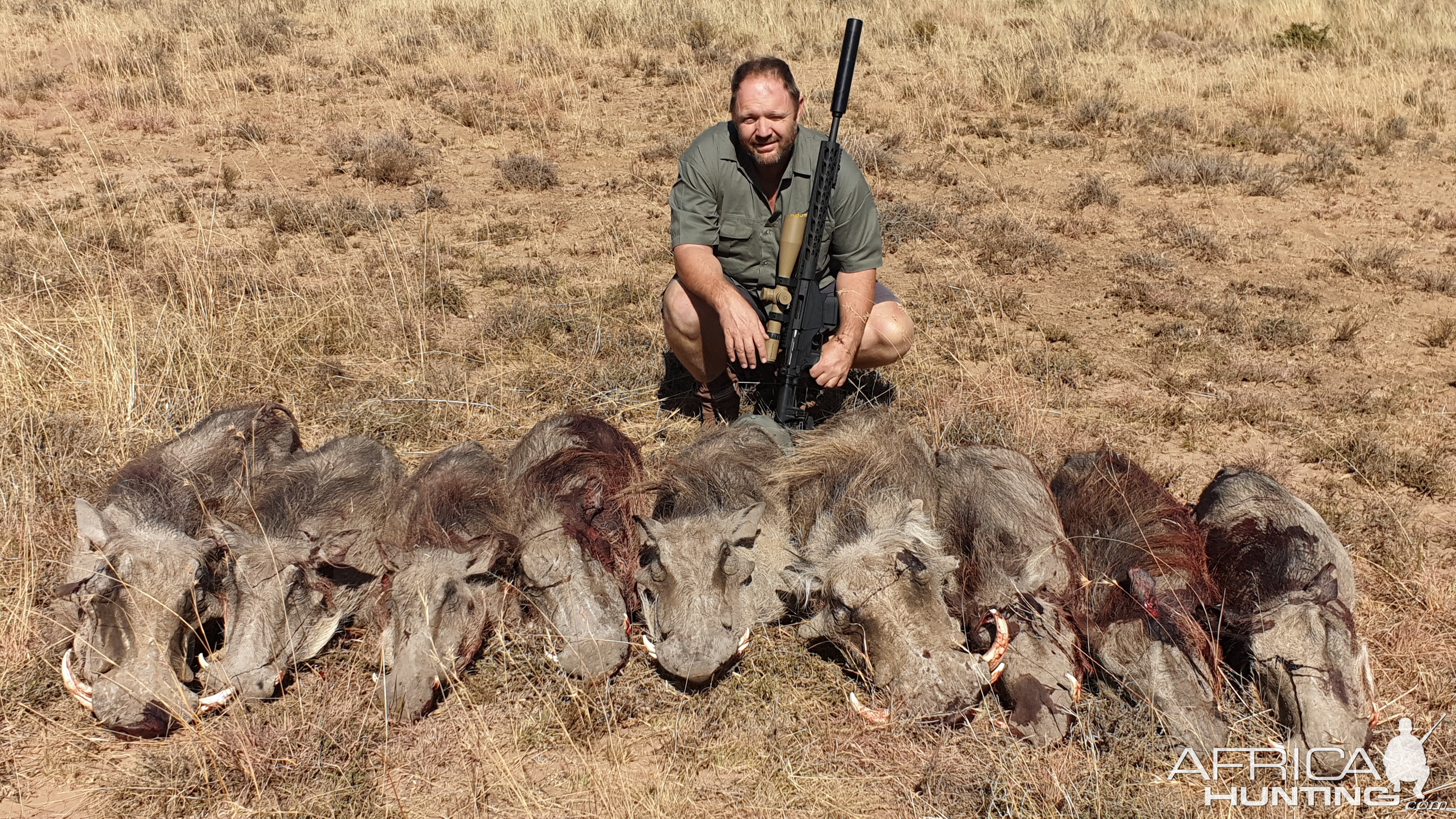 Hunting Warthog in South Africa