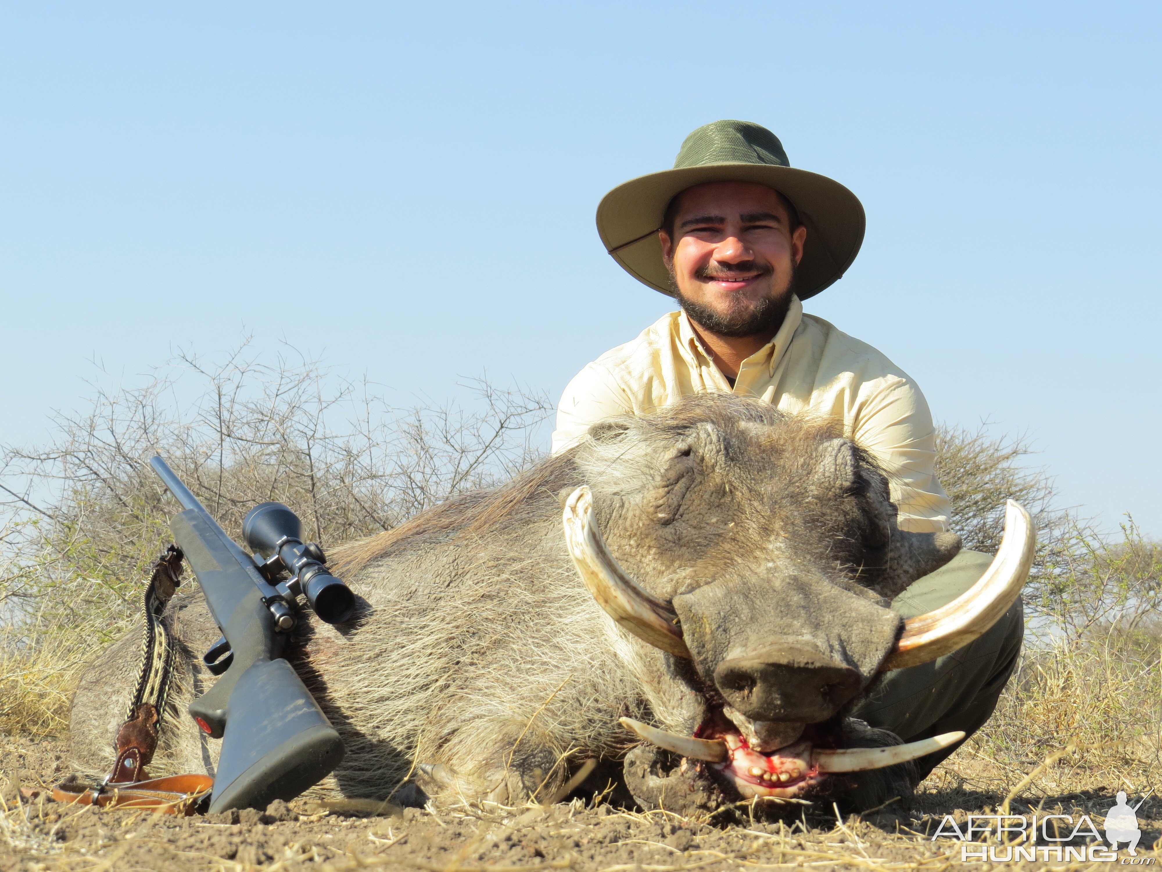 Hunting Warthog South Africa