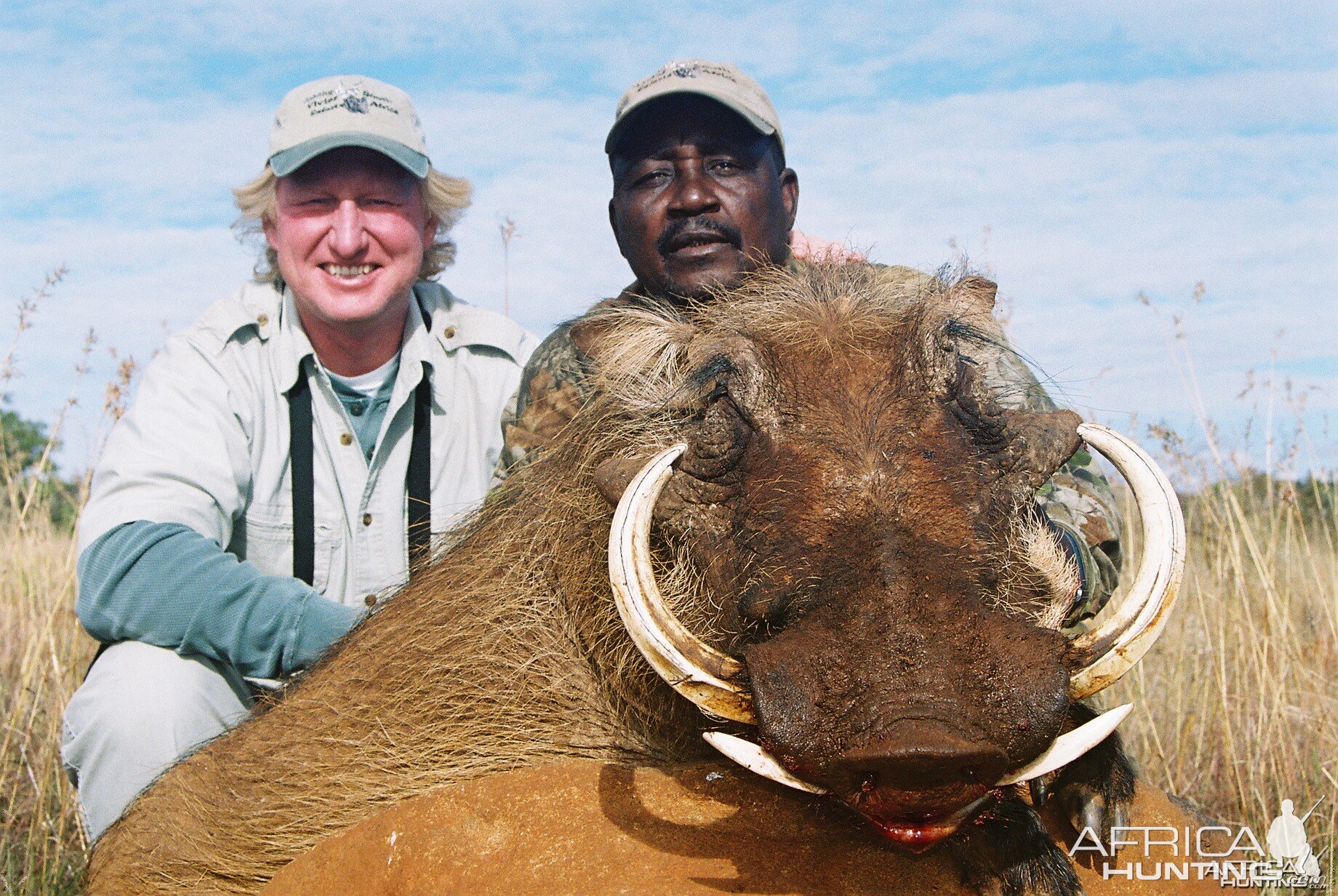 Hunting Warthog with Wintershoek Johnny Vivier Safaris in SA