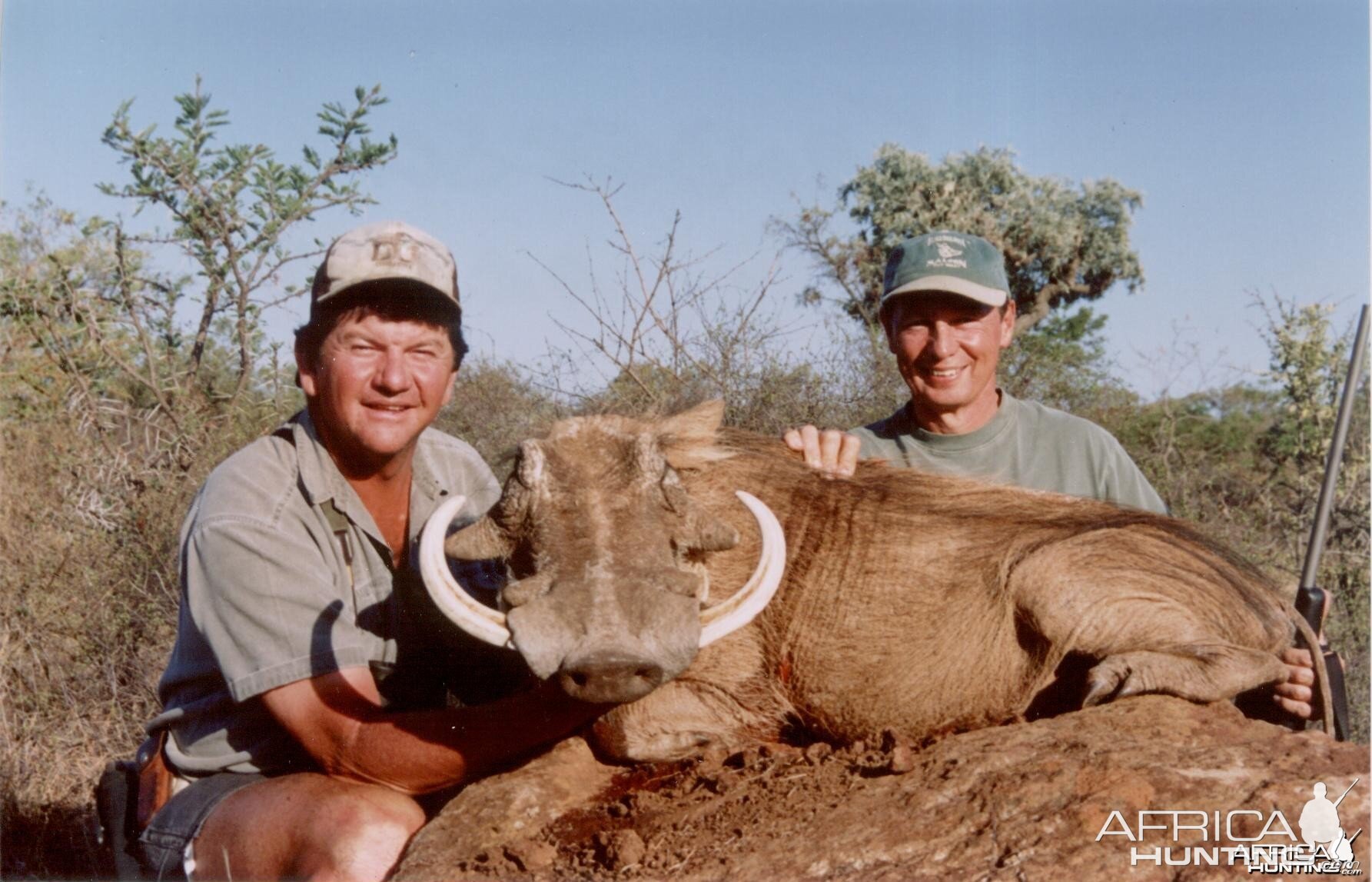 Hunting Warthog with Wintershoek Johnny Vivier Safaris in SA