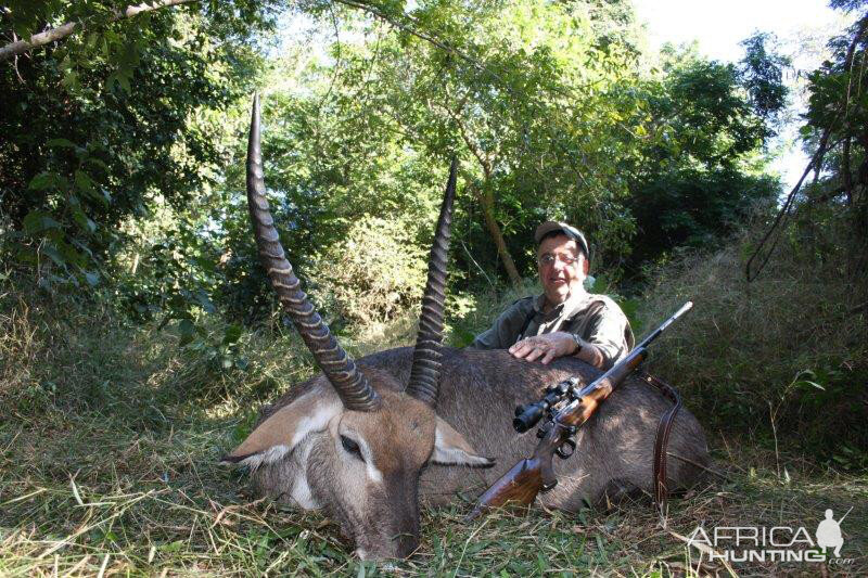 Hunting Waterbuck in Mozambique