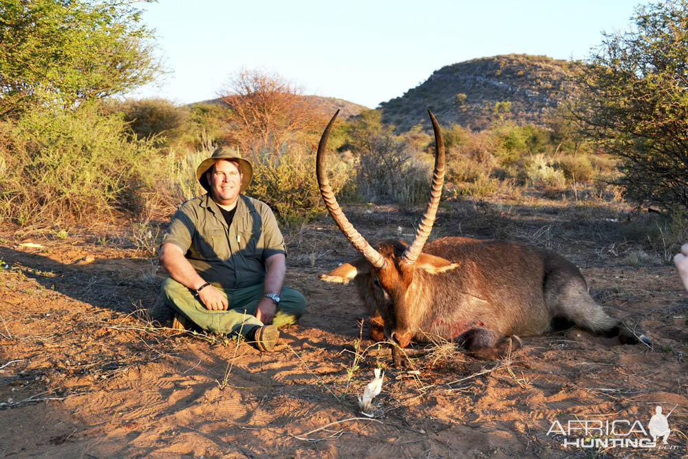 Hunting Waterbuck in Namibia