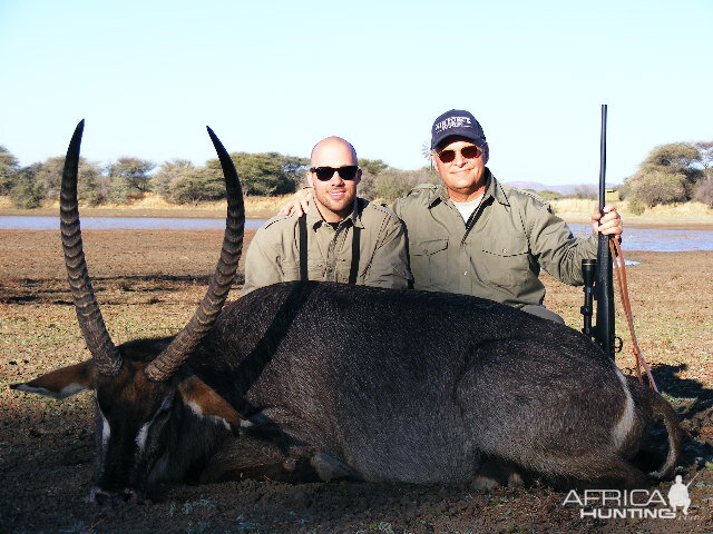 Hunting Waterbuck in Namibia