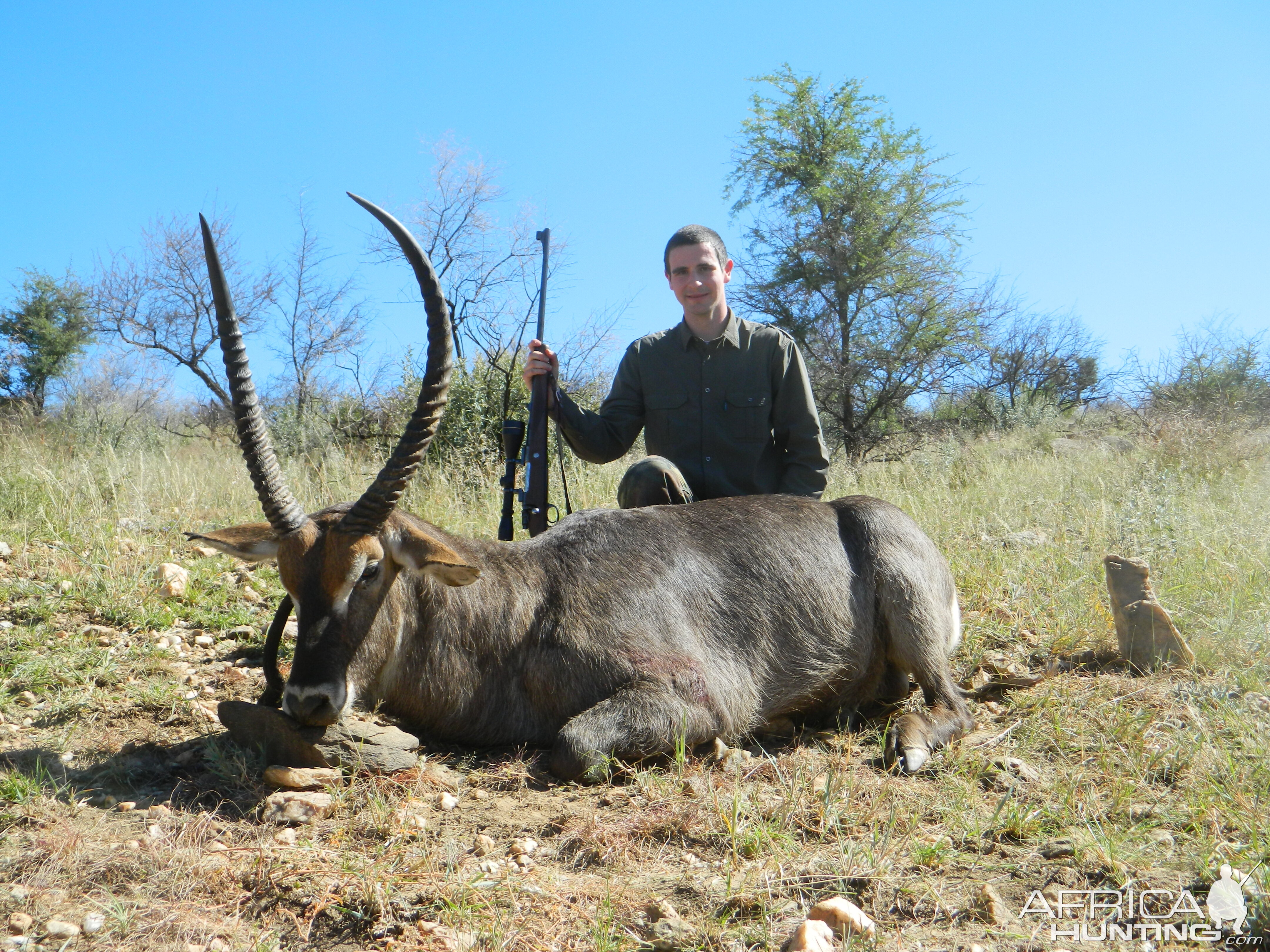 Hunting Waterbuck in Namibia