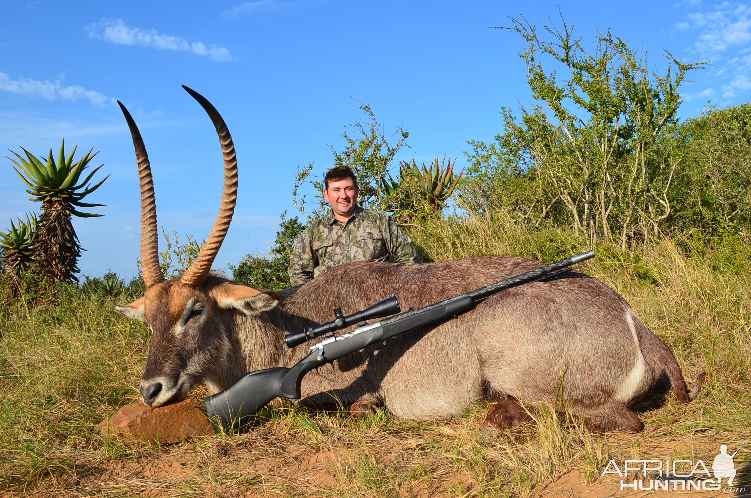 Hunting Waterbuck in South Africa