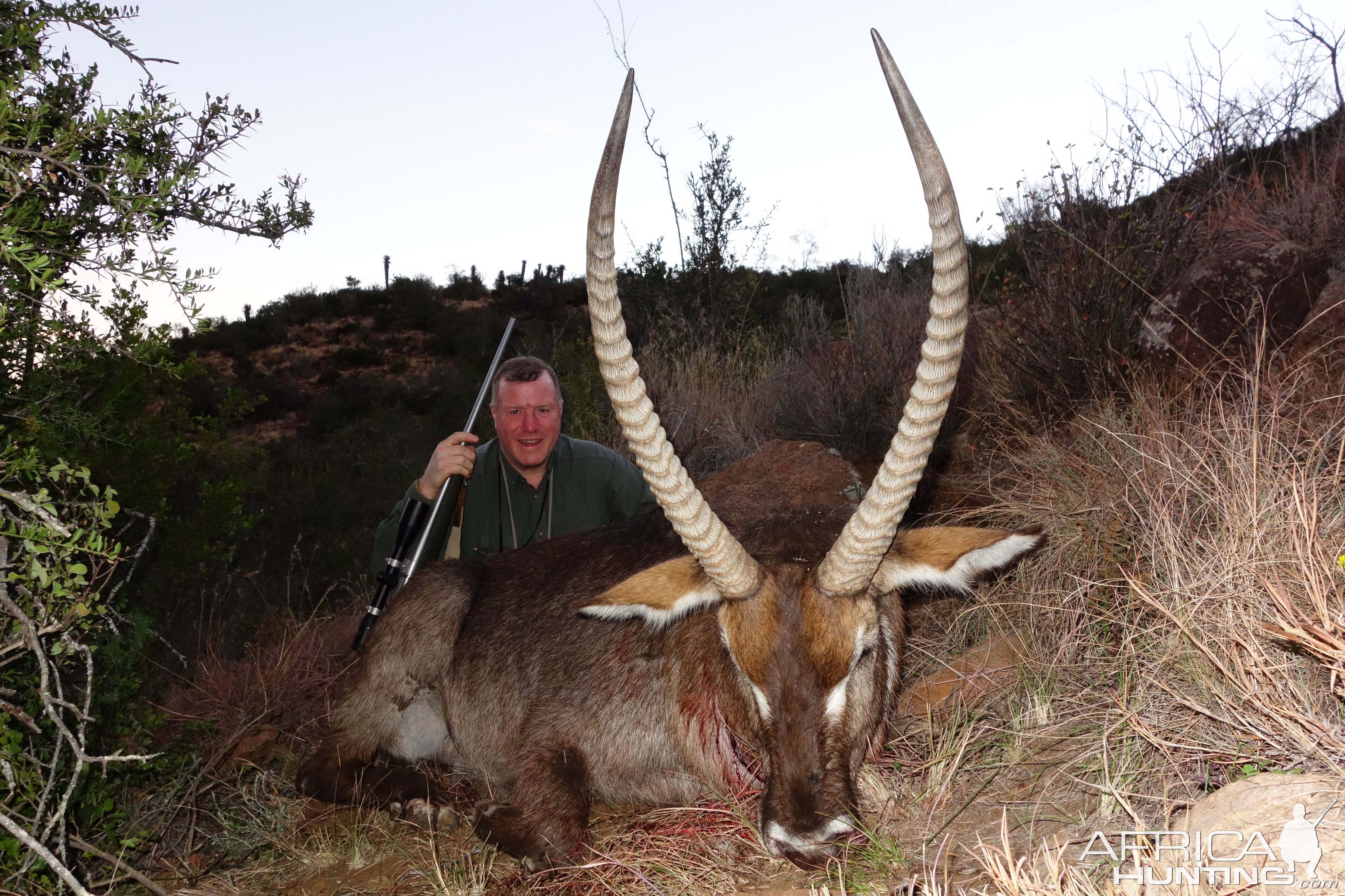 Hunting Waterbuck in South Africa